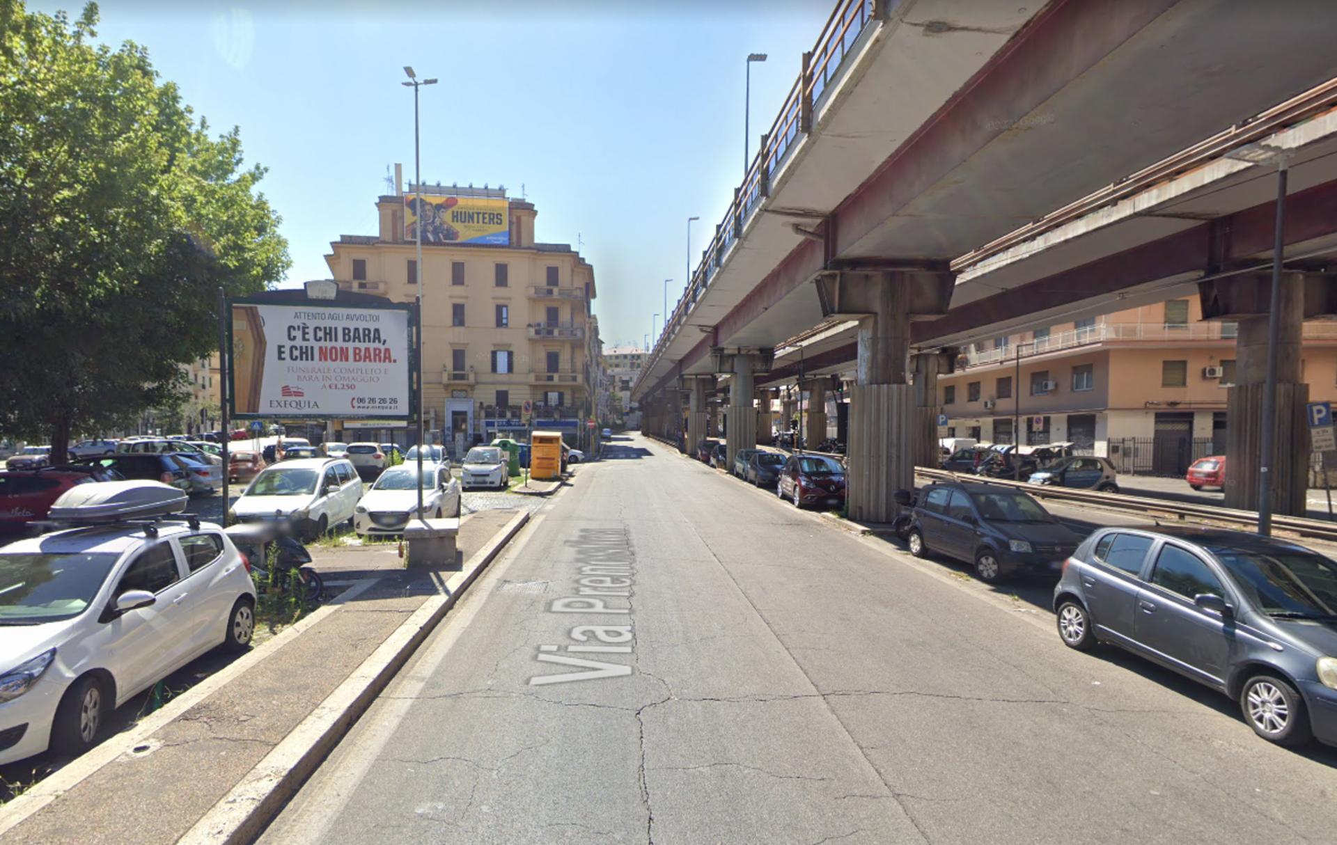 Impianto POSTER a Roma, in zona Bar Fantasia