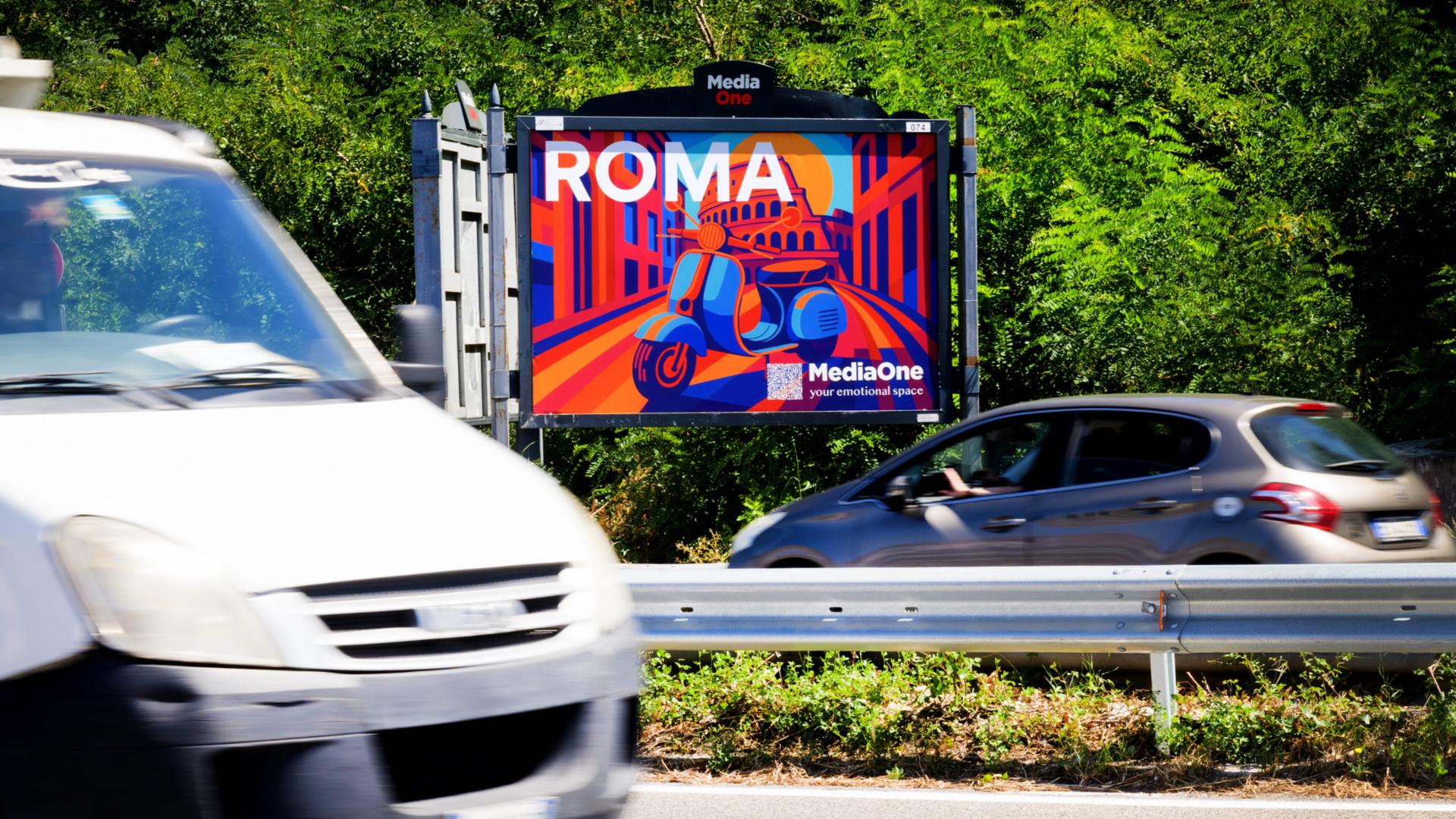 Impianto a Via Salaria- fronte civ.1037  Roma