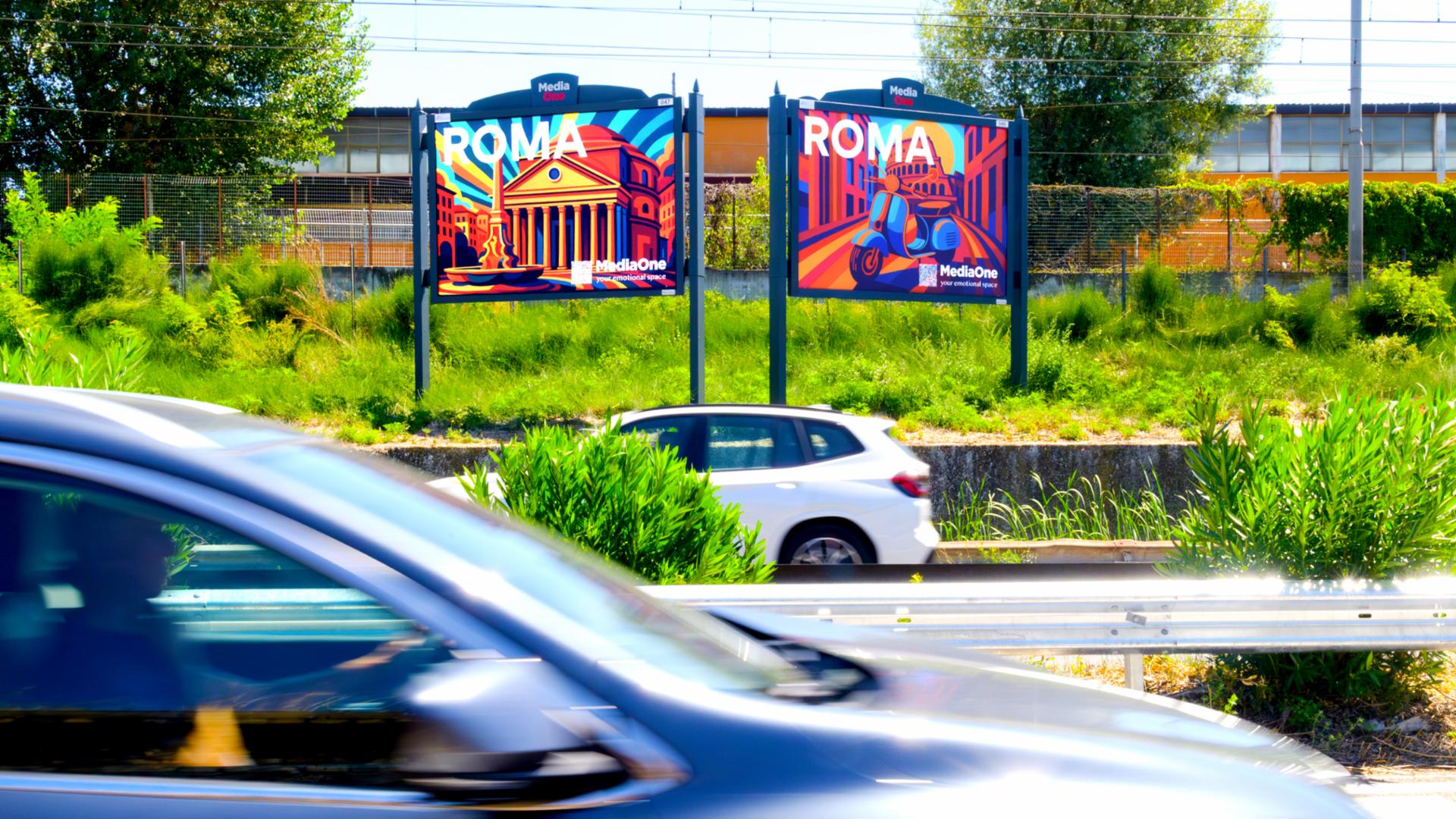 Impianto a Via Salaria- a mt.25 prima civ.905 B  Roma