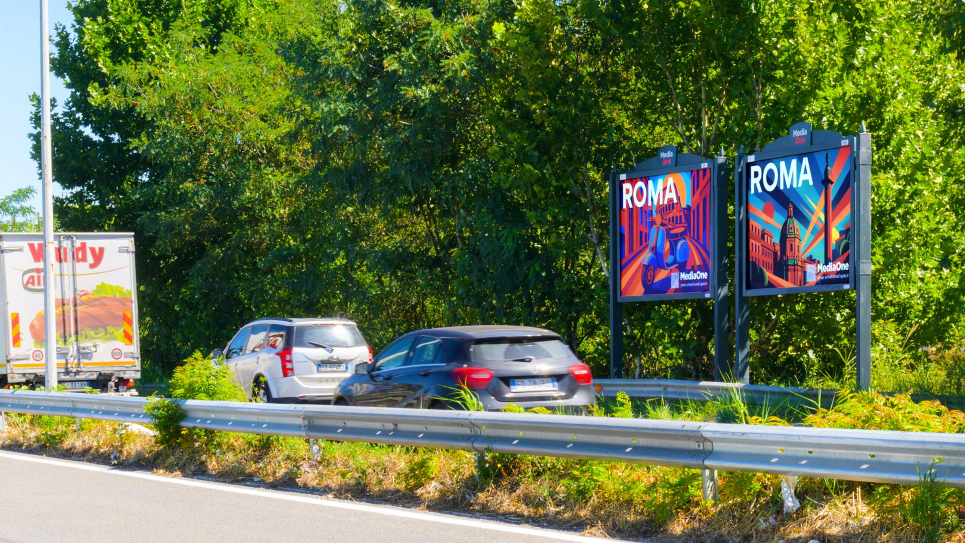 Impianto a Via Salaria- a mt.200 prima fronte Via Bolognola  Roma