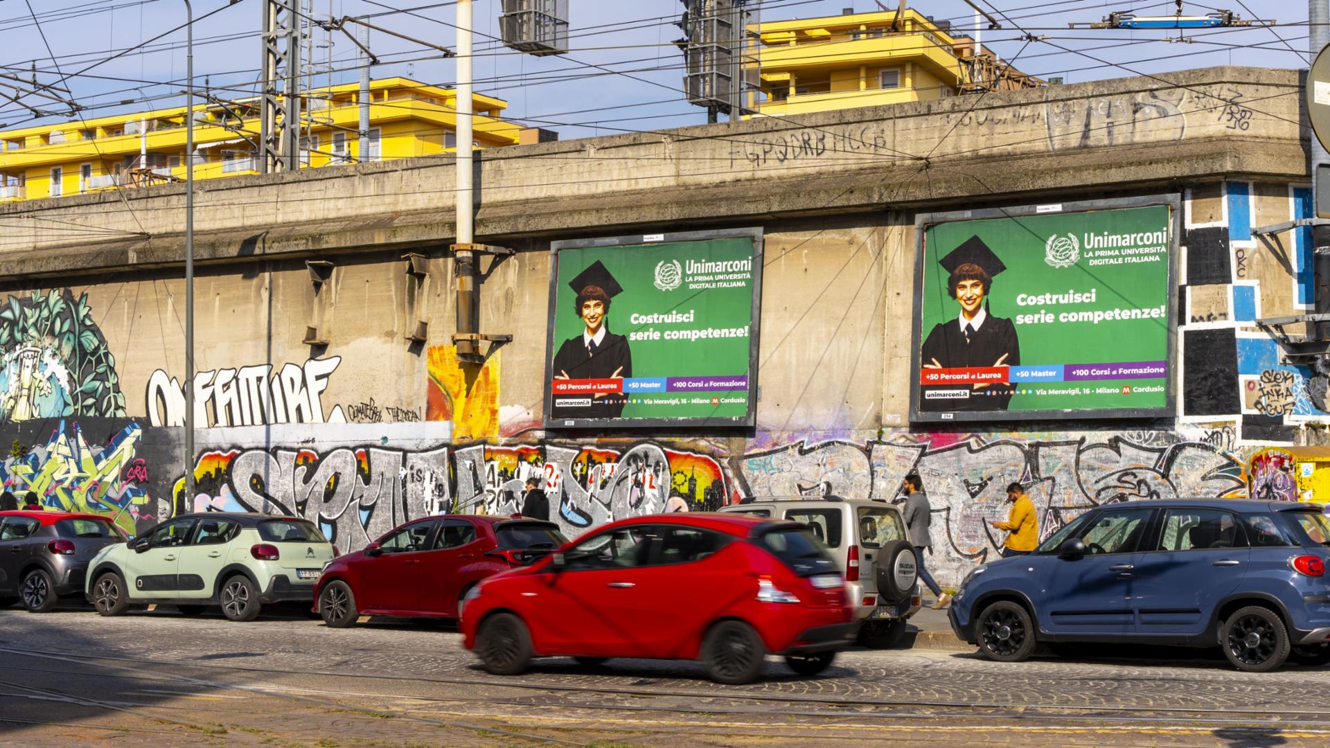 Impianto poster a Milano