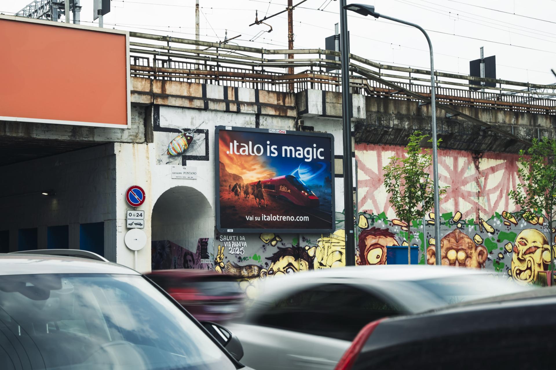 Impianto POSTER a Milano, in zona Mim