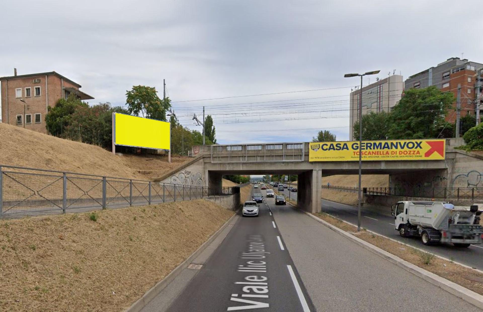 Impianto a Viale Lenin - L.C. lato sx  Bologna