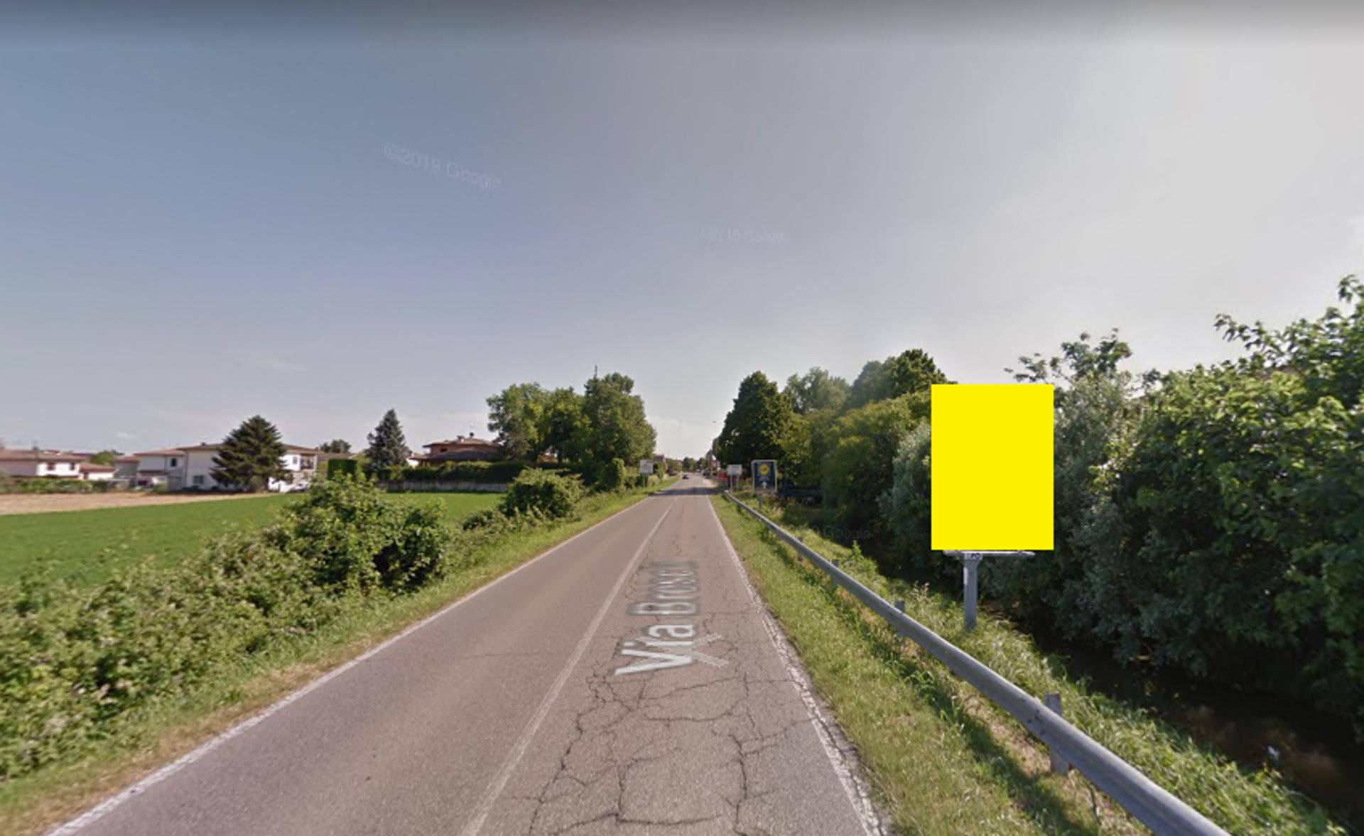 Impianto CARTELLONISTICA a Asola, in zona Tranvai