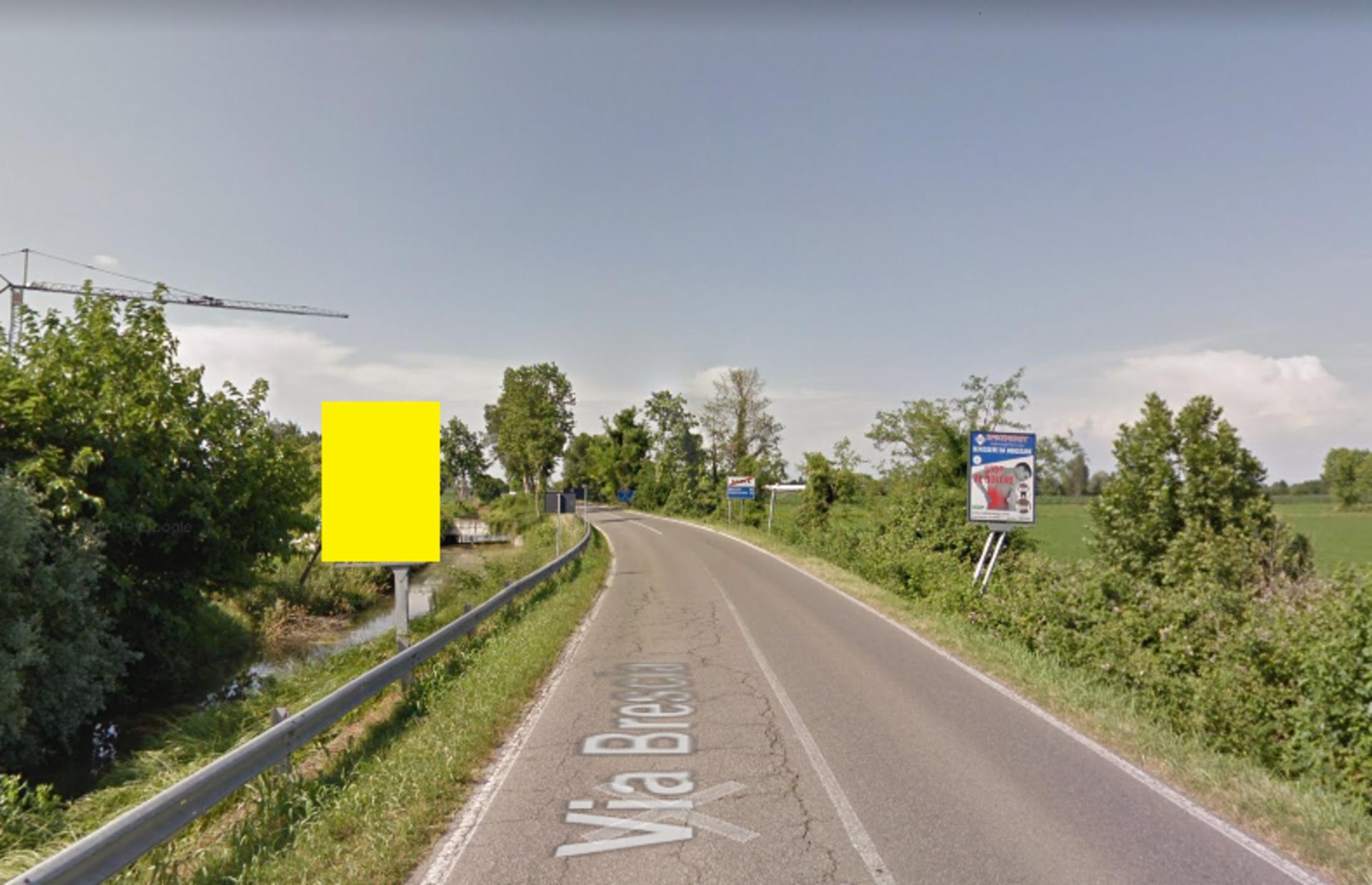 Impianto CARTELLONISTICA a Asola, in zona Tranvai