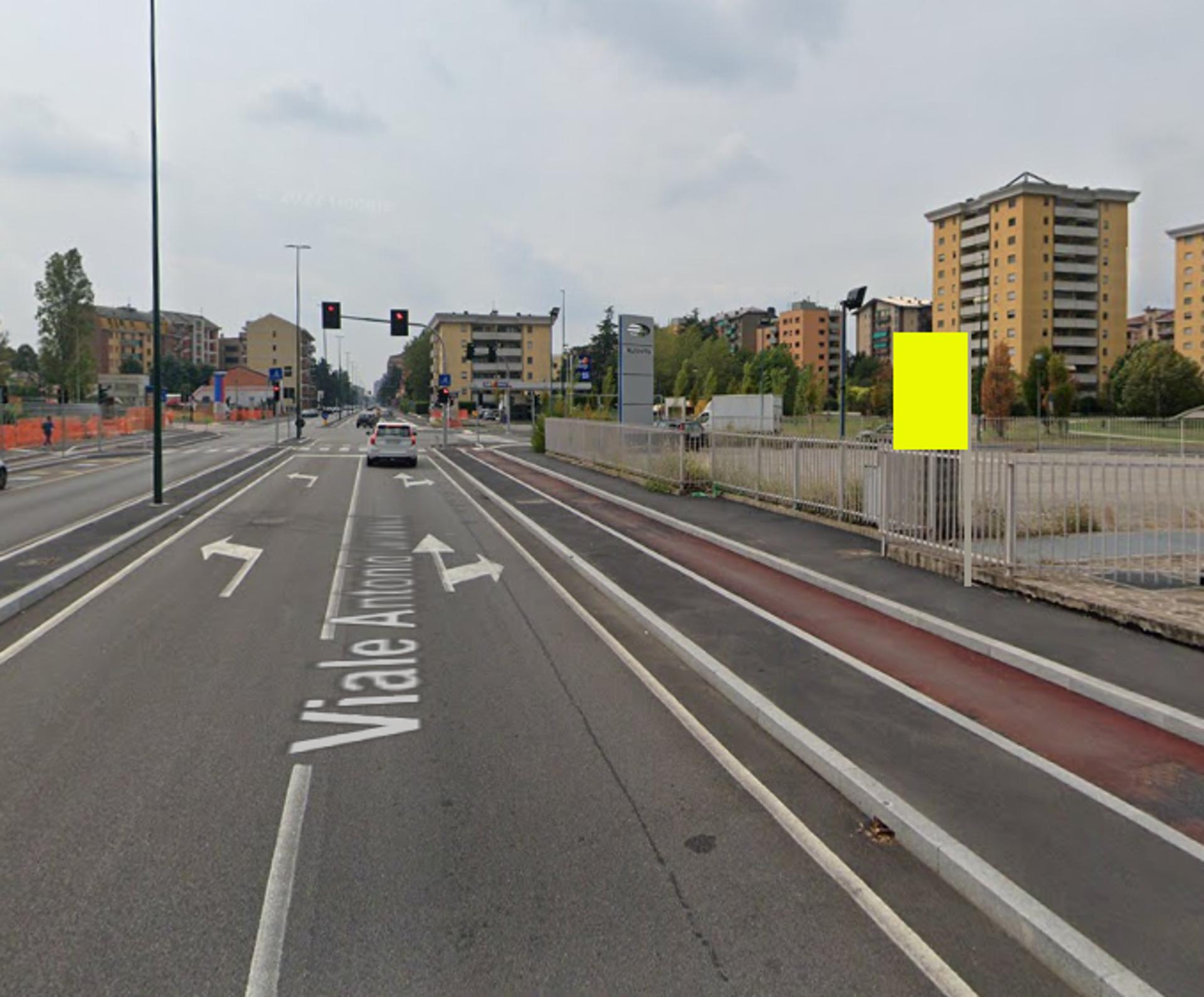 Impianto cartellonistica a Sesto San Giovanni