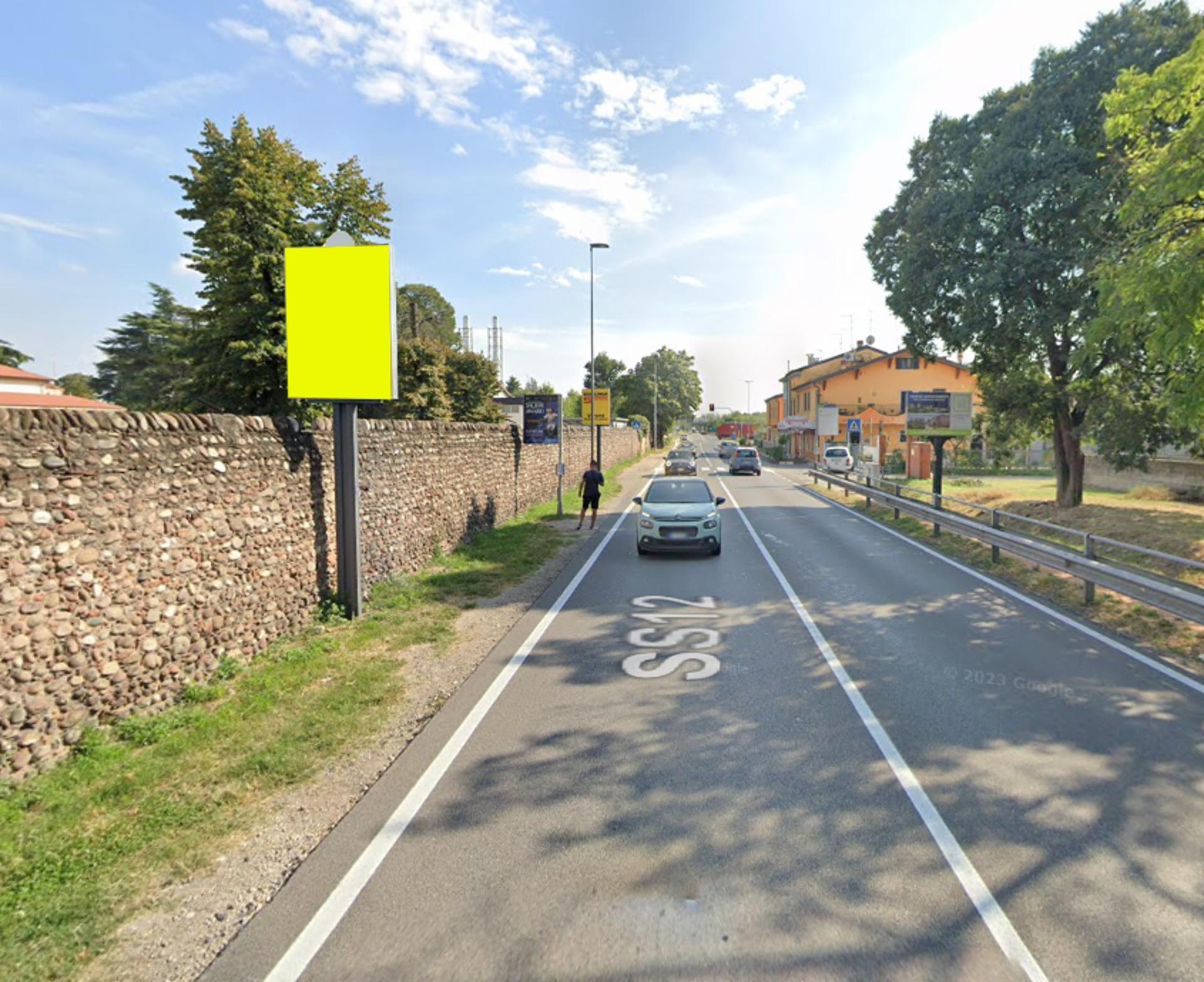 Impianto CARTELLONISTICA a Verona, in zona Tramonti