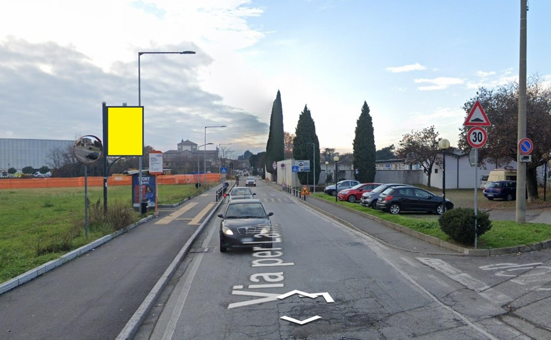 Impianto CARTELLONISTICA a Bergamo, in zona Istanbul Grumello