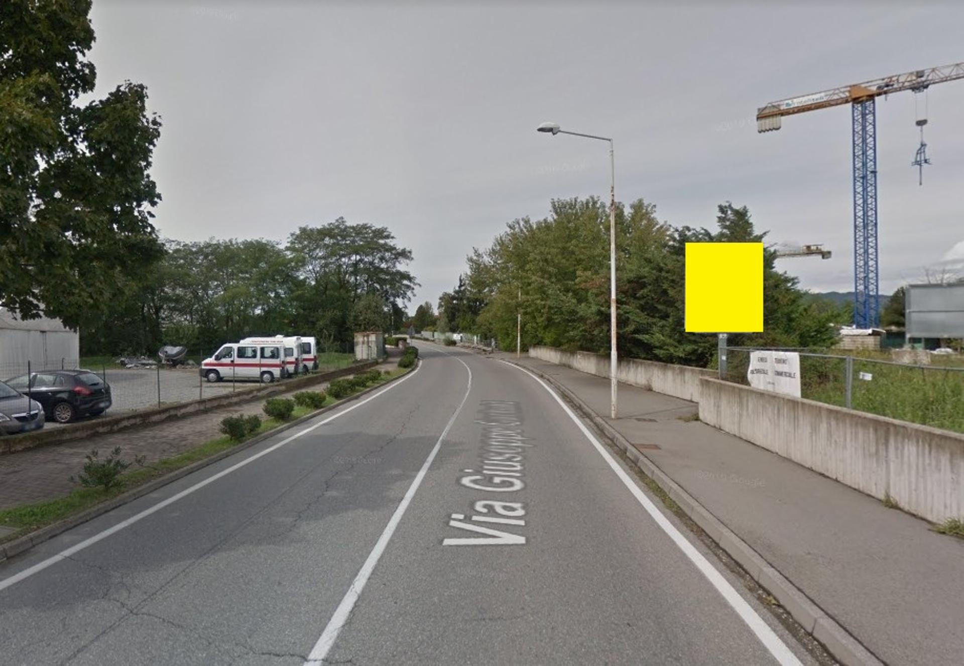 Impianto CARTELLONISTICA a Bonate Sotto, in zona Poste Italiane