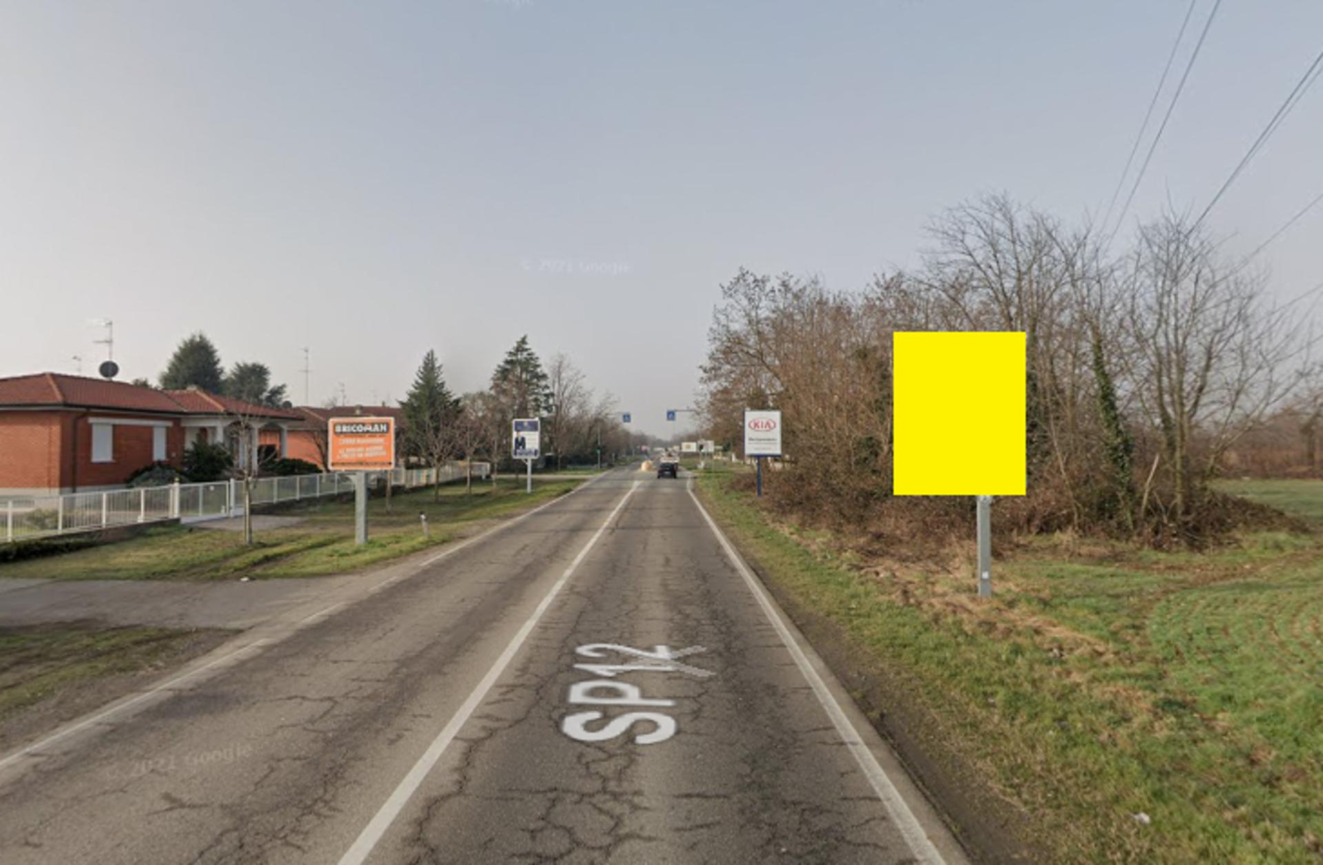 Impianto CARTELLONISTICA a Busto Garolfo, in zona Scuola Secondaria di Primo Grado Caccia