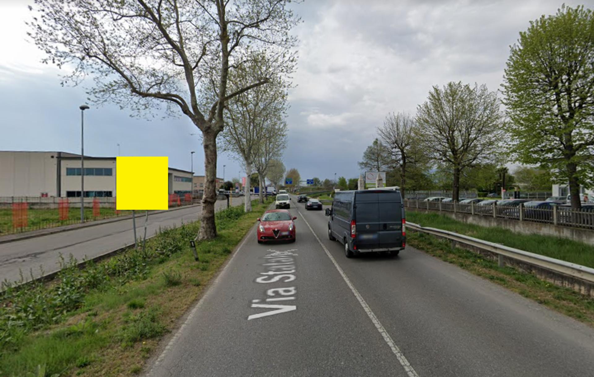 Impianto CARTELLONISTICA a Calcinato, in zona Ponte San Marco - San Giorgio