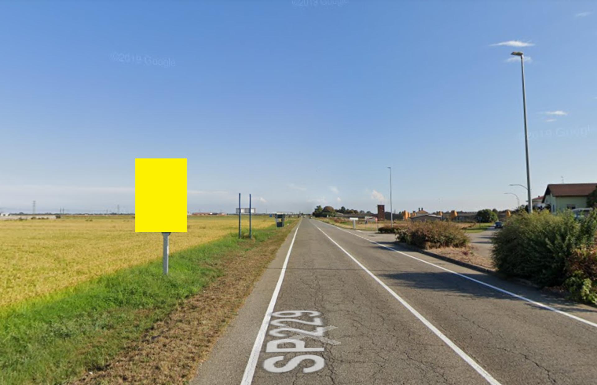 Impianto a S.P. 229 Km. 7+457/dx  Caltignaga