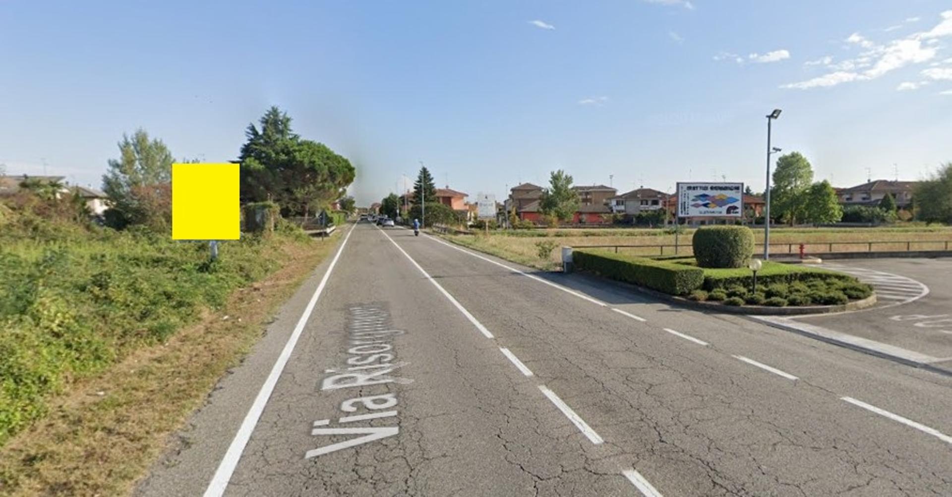 Impianto CARTELLONISTICA a Caltignaga, in zona Oratorio di San Salvatore