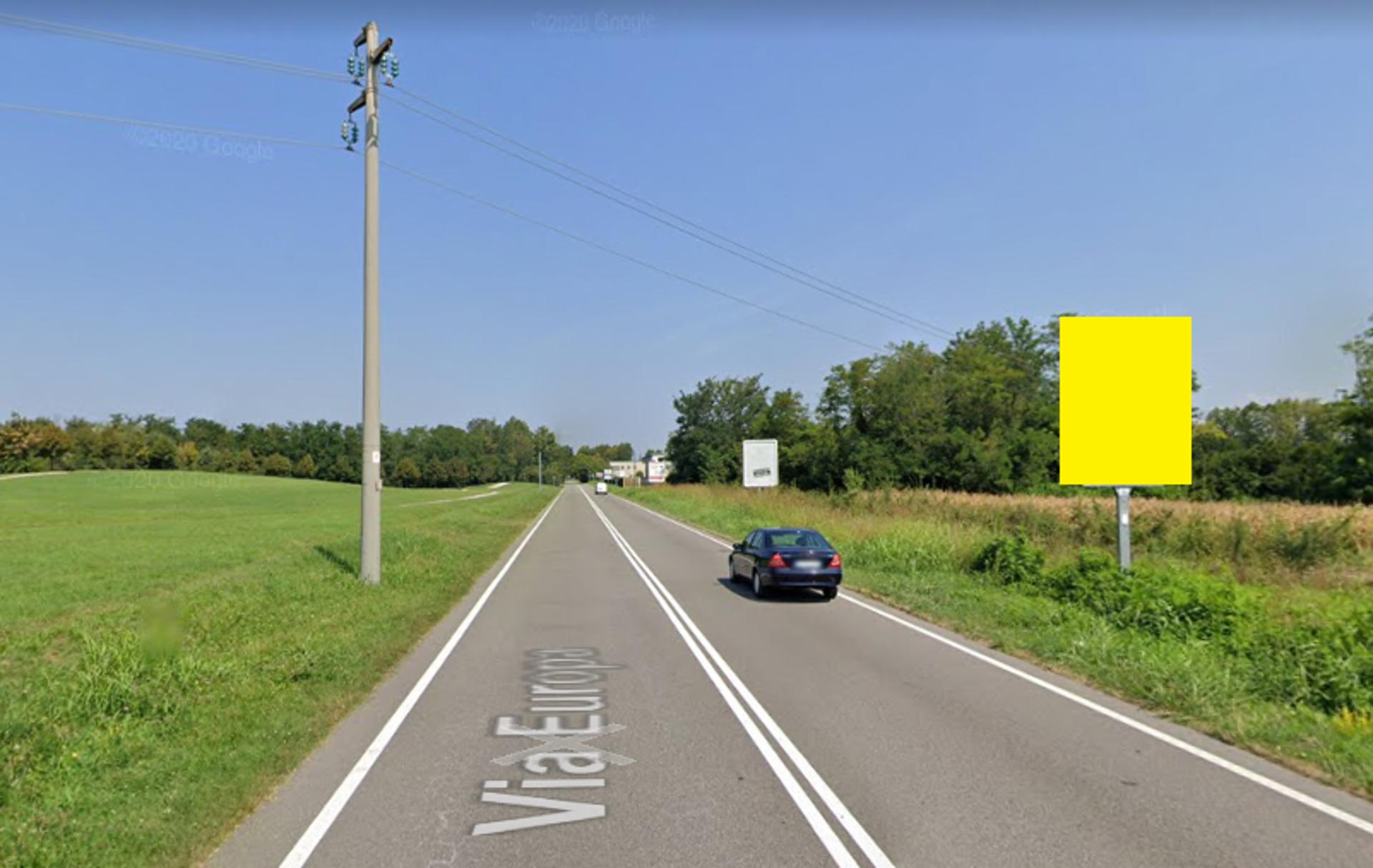 Impianto CARTELLONISTICA a Caronno Pertusella, in zona Home Contract Sigma