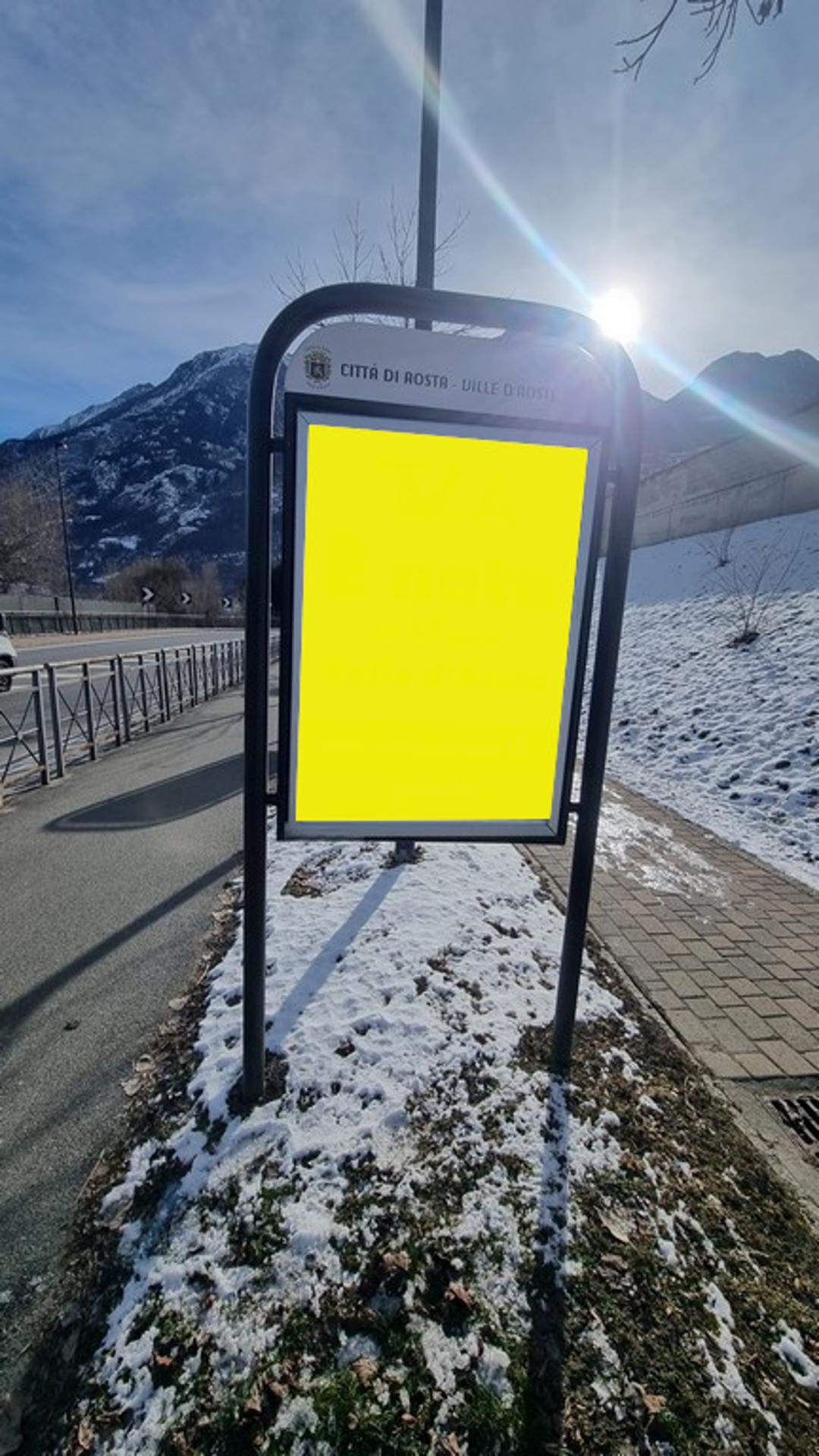 Impianto STENDARDO a Aosta, in zona Il Capanno