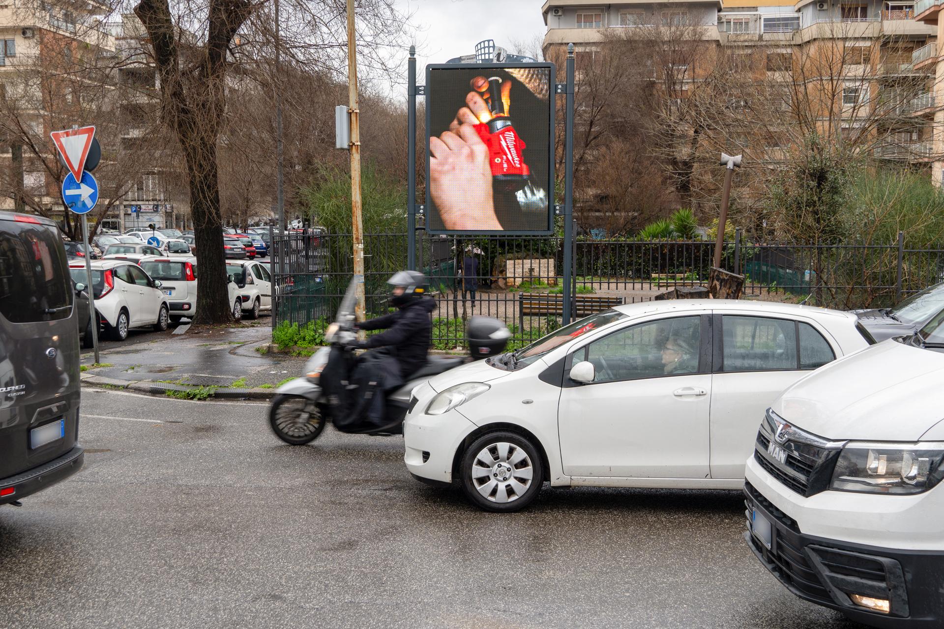 Impianto a LARGO LANCIANI - ang. Circonvallazione Nomentana  Roma