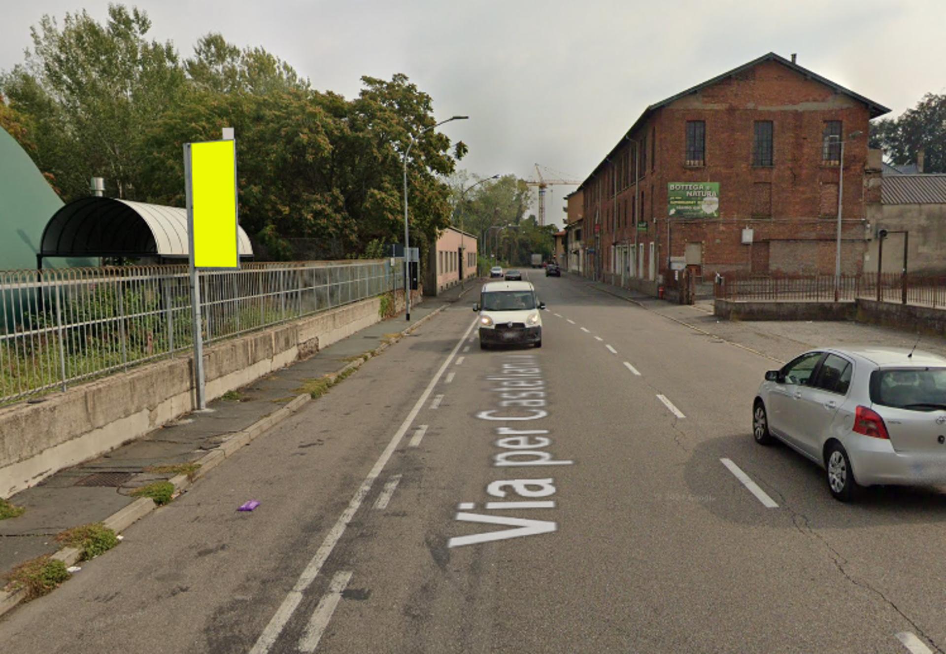 Impianto CARTELLONISTICA a Castellanza, in zona Da Casa Romana
