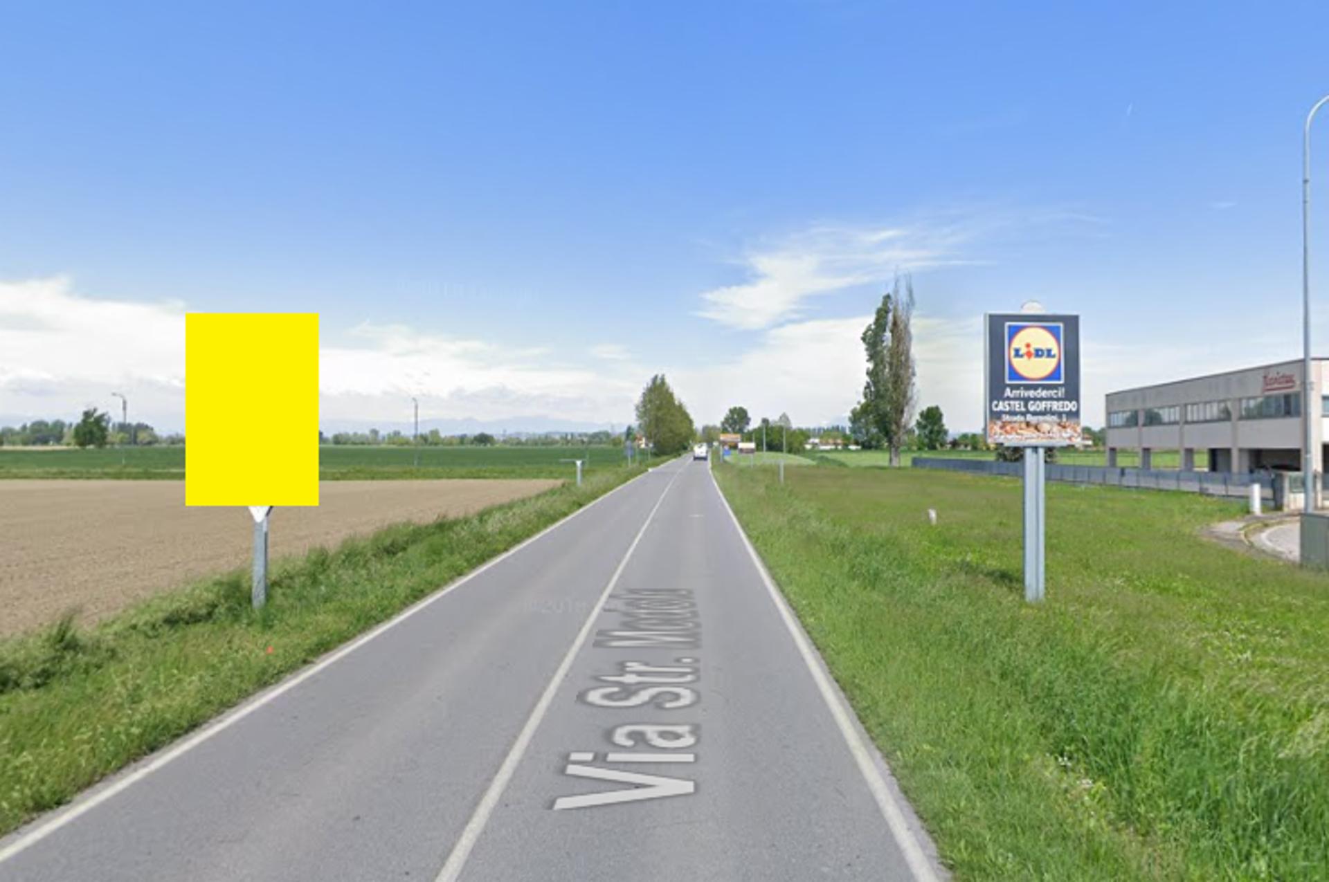 Impianto CARTELLONISTICA a Castel Goffredo, in zona Scuola dell'Infanzia 