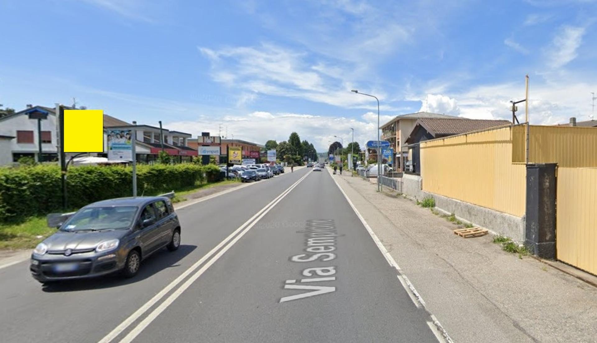 Impianto CARTELLONISTICA a Castelletto sopra Ticino, in zona La Piadineria