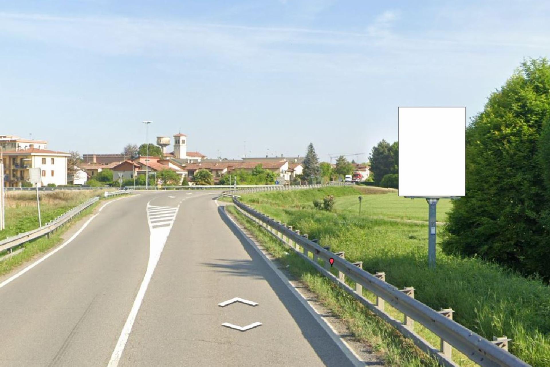 Impianto a S.P. 588 Km. 1+640/sx  Castelvetro Piacentino