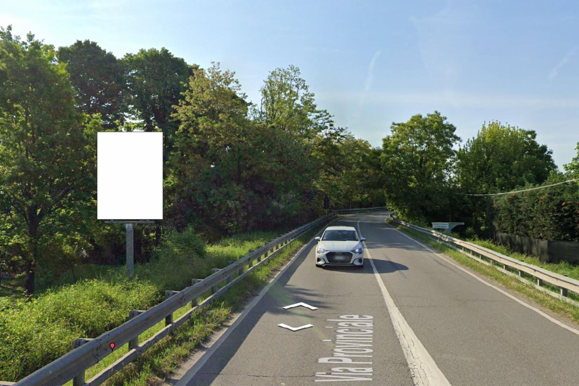 Impianto CARTELLONISTICA a Castelvetro Piacentino, in zona Ristorante Campass