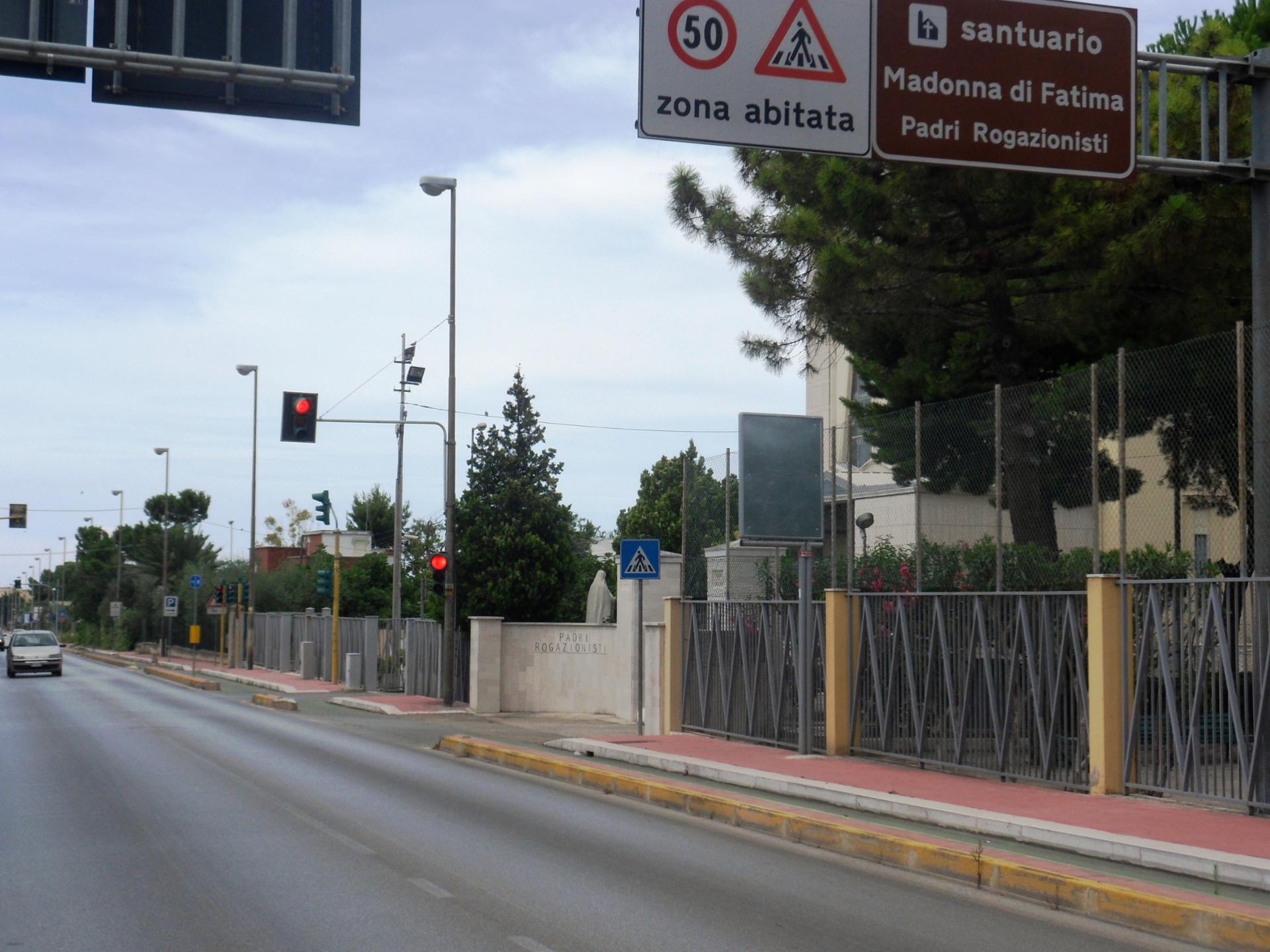Impianto PALINA a Trani, in zona Stadio Comunale 
