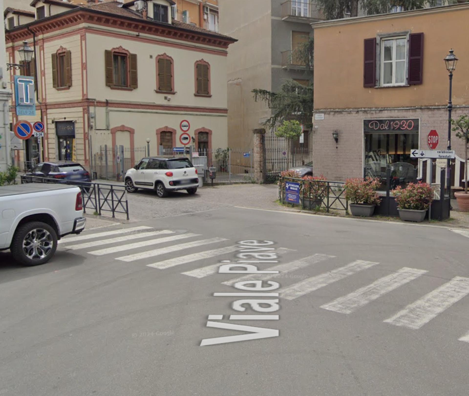 Impianto a Corso Leoniero verso piazza Duomo  Tortona