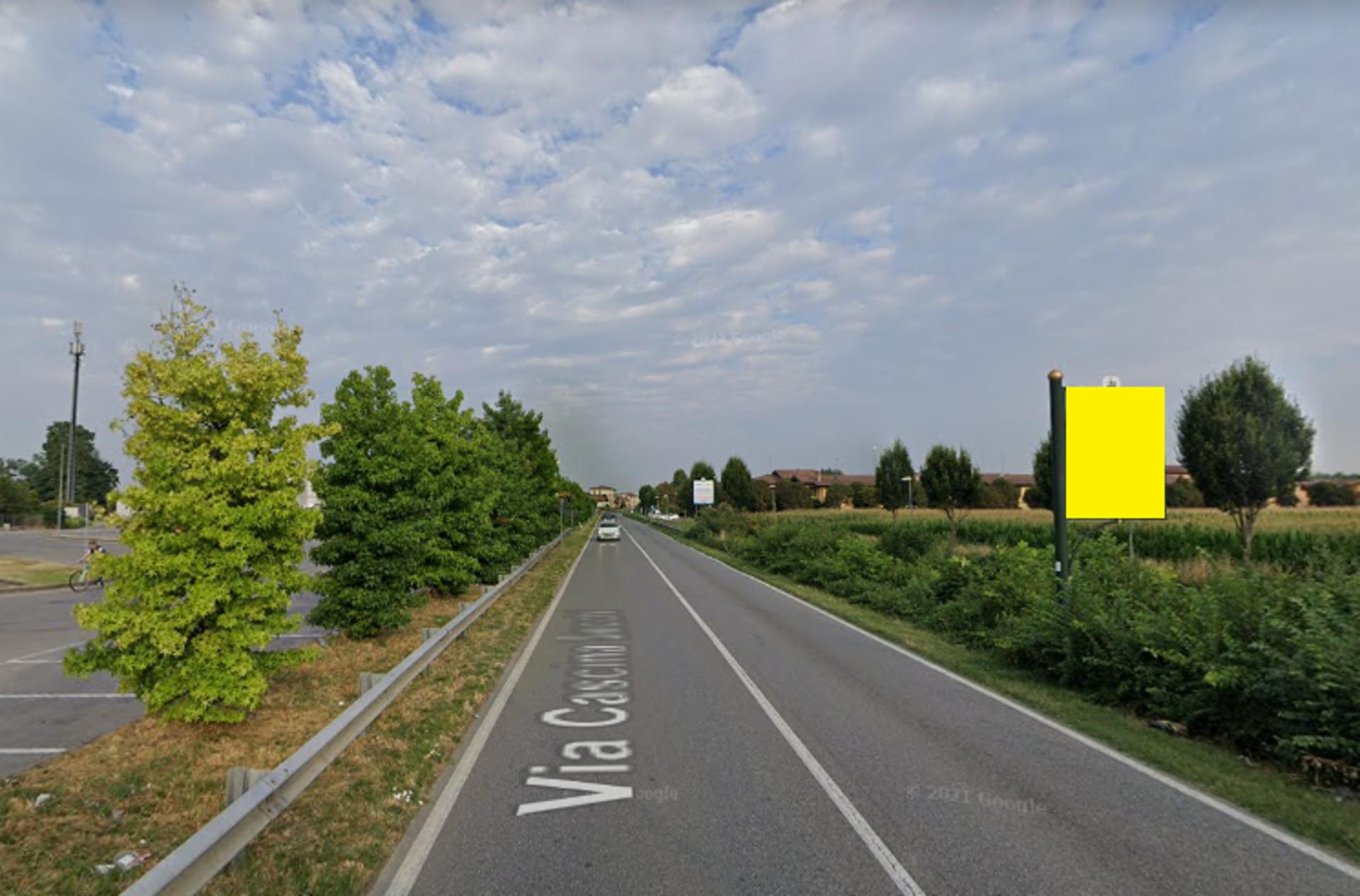 Impianto CARTELLONISTICA a Fara Olivana con Sola, in zona Da Simone