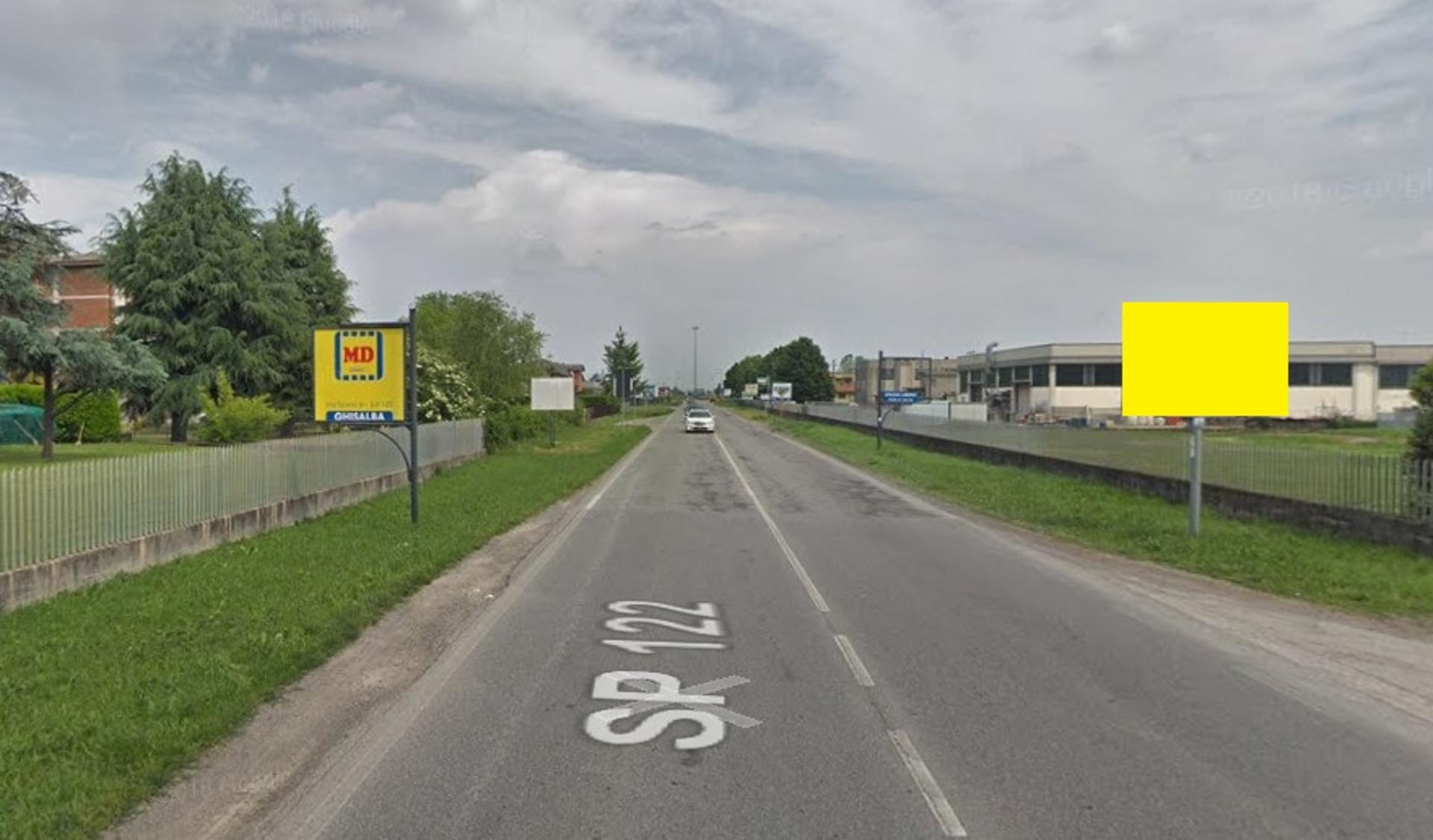 Impianto CARTELLONISTICA a Ghisalba, in zona Scuola media statale Cagnola