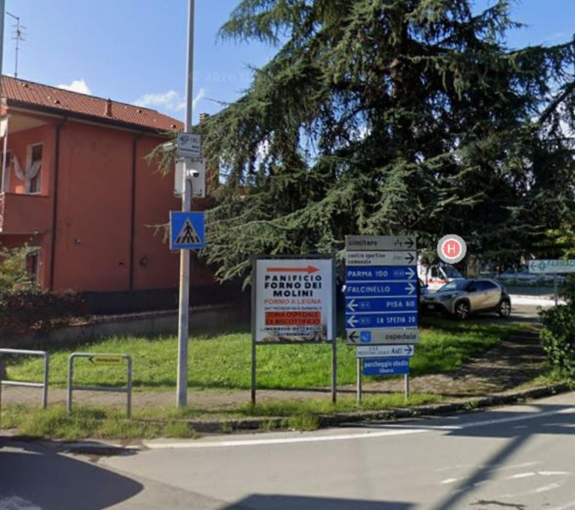 Impianto a via circonvallazione, via falcinello  Sarzana