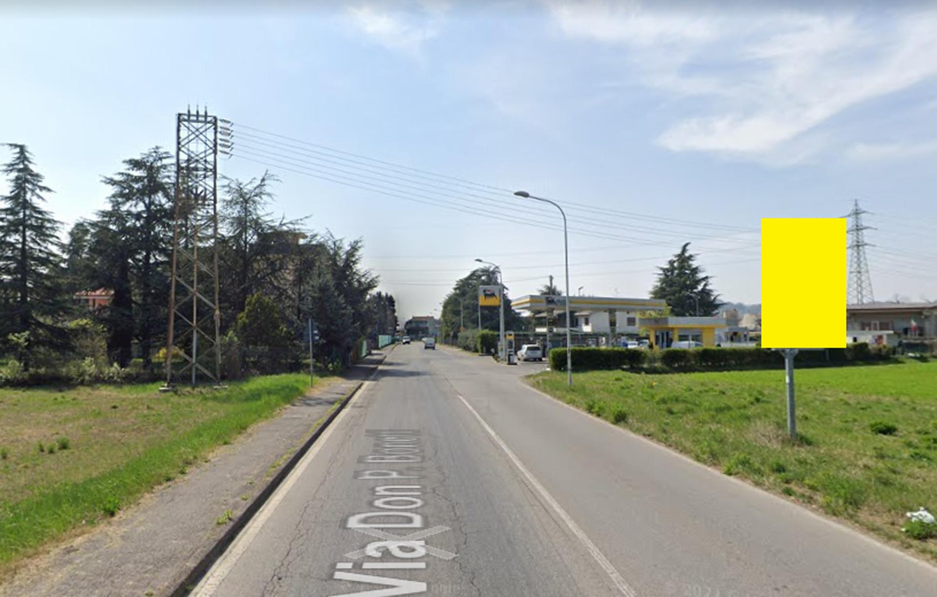 Impianto CARTELLONISTICA a Gorlago, in zona Bella Italia Restaurant