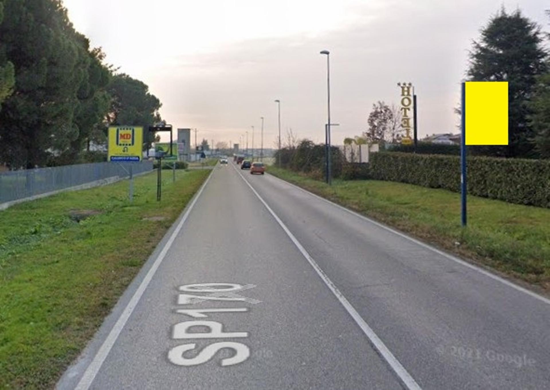 Impianto a S.P. 170 Km. 3+050/dx  Medolago