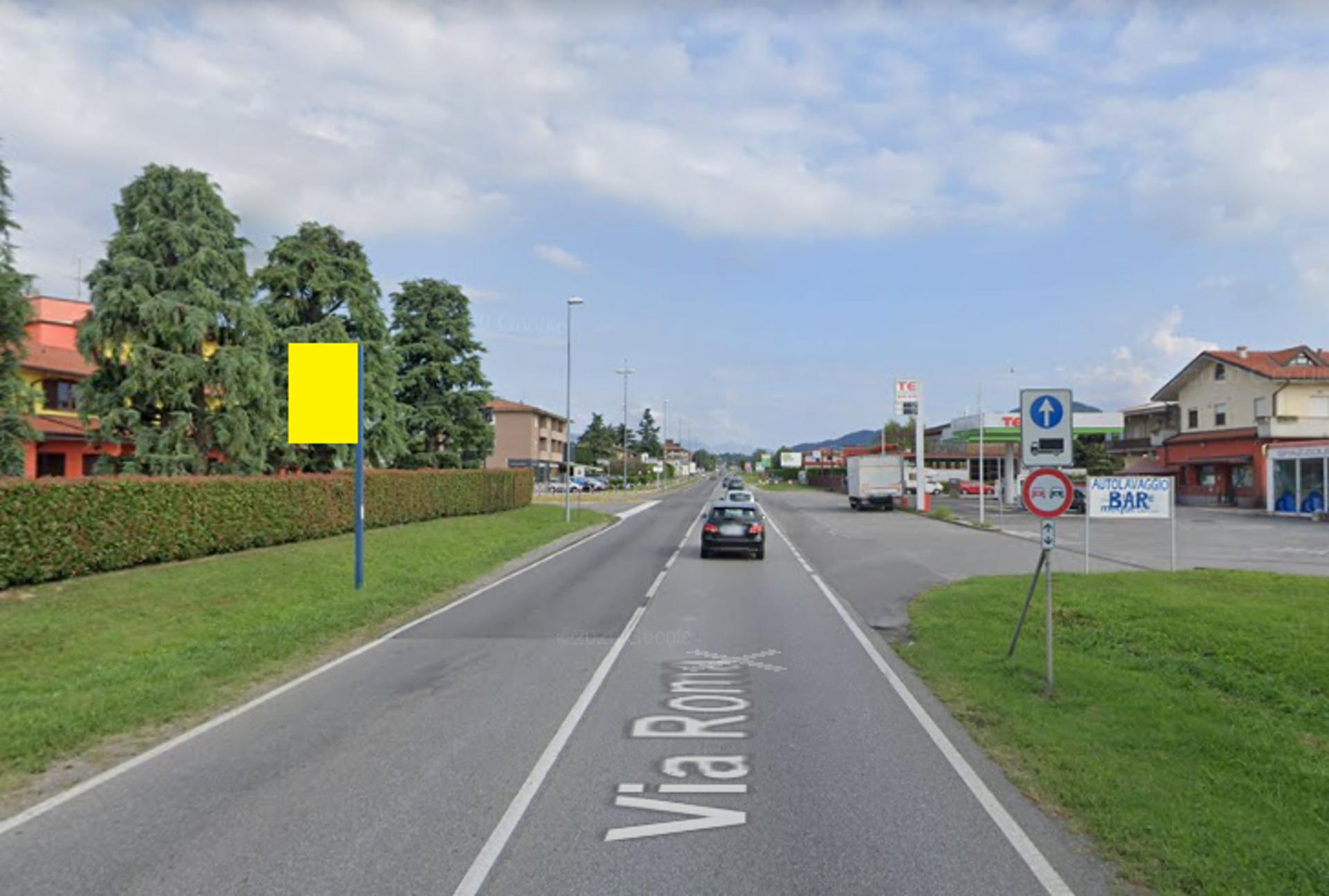 Impianto CARTELLONISTICA a Medolago, in zona La Piadineria