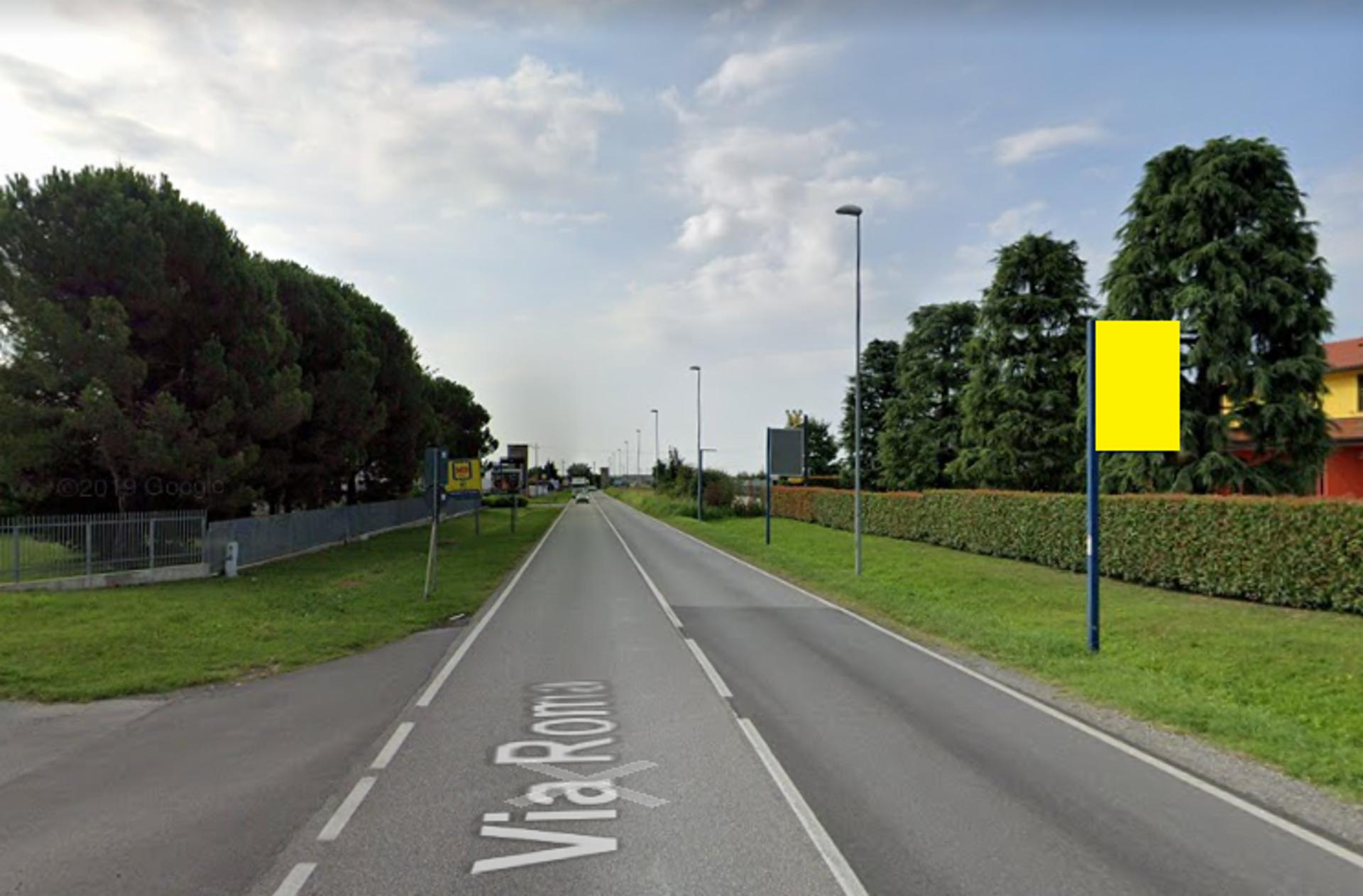Impianto CARTELLONISTICA a Medolago, in zona La Piadineria