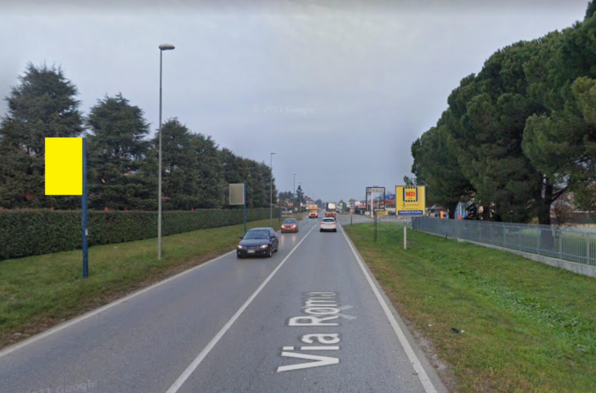 Impianto CARTELLONISTICA a Medolago, in zona La Piadineria
