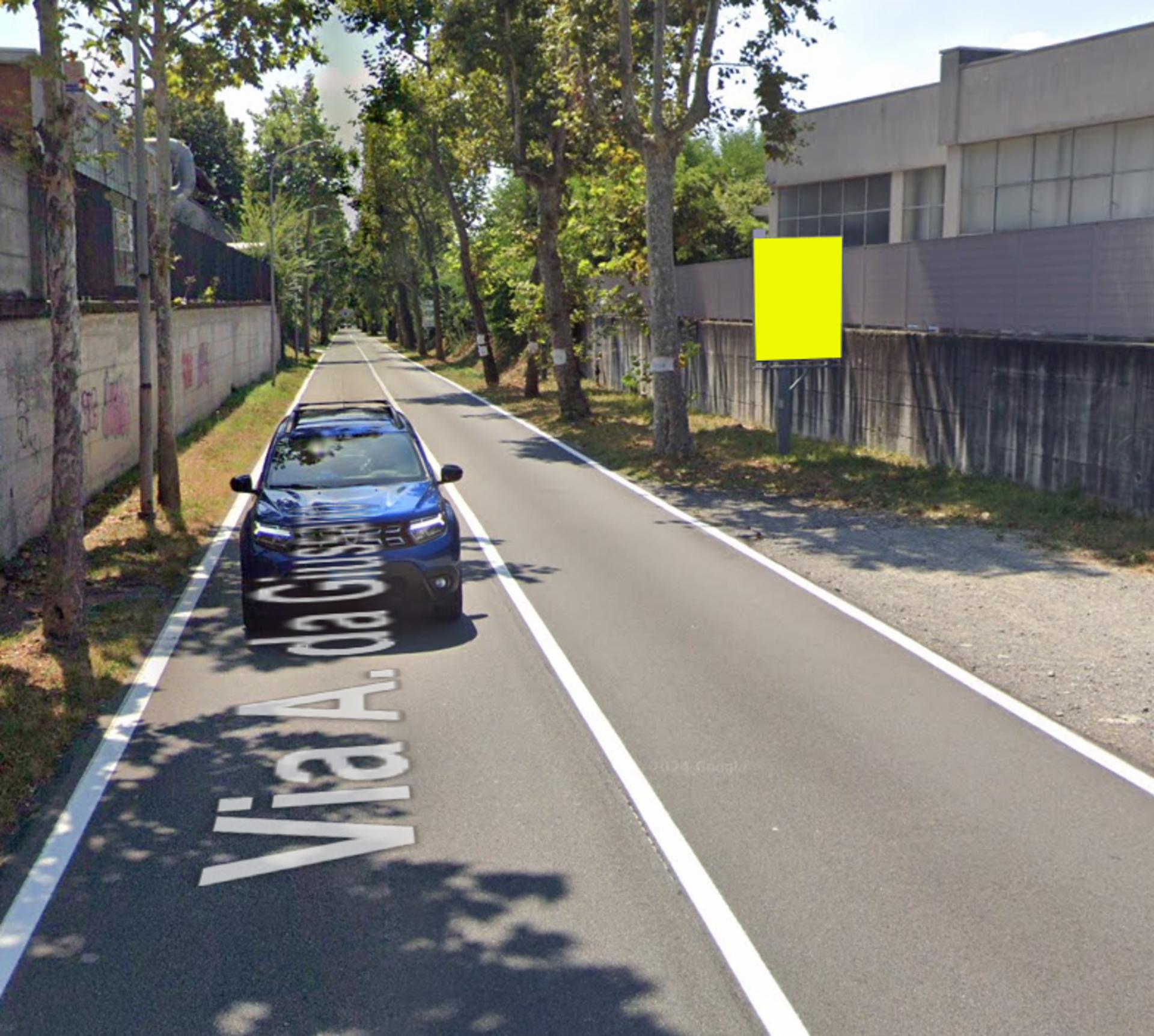 Impianto CARTELLONISTICA a Giussano, in zona Les Folies