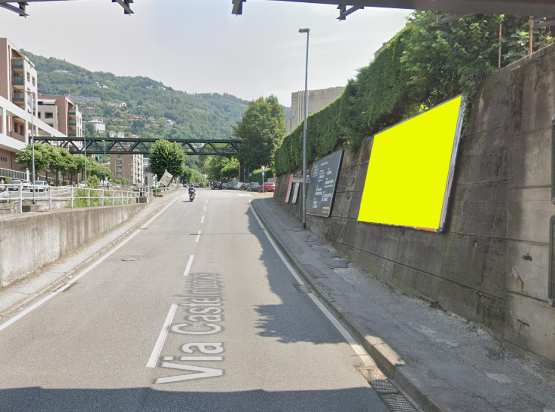 Impianto 6 X 3 a Como, in zona Cittadella