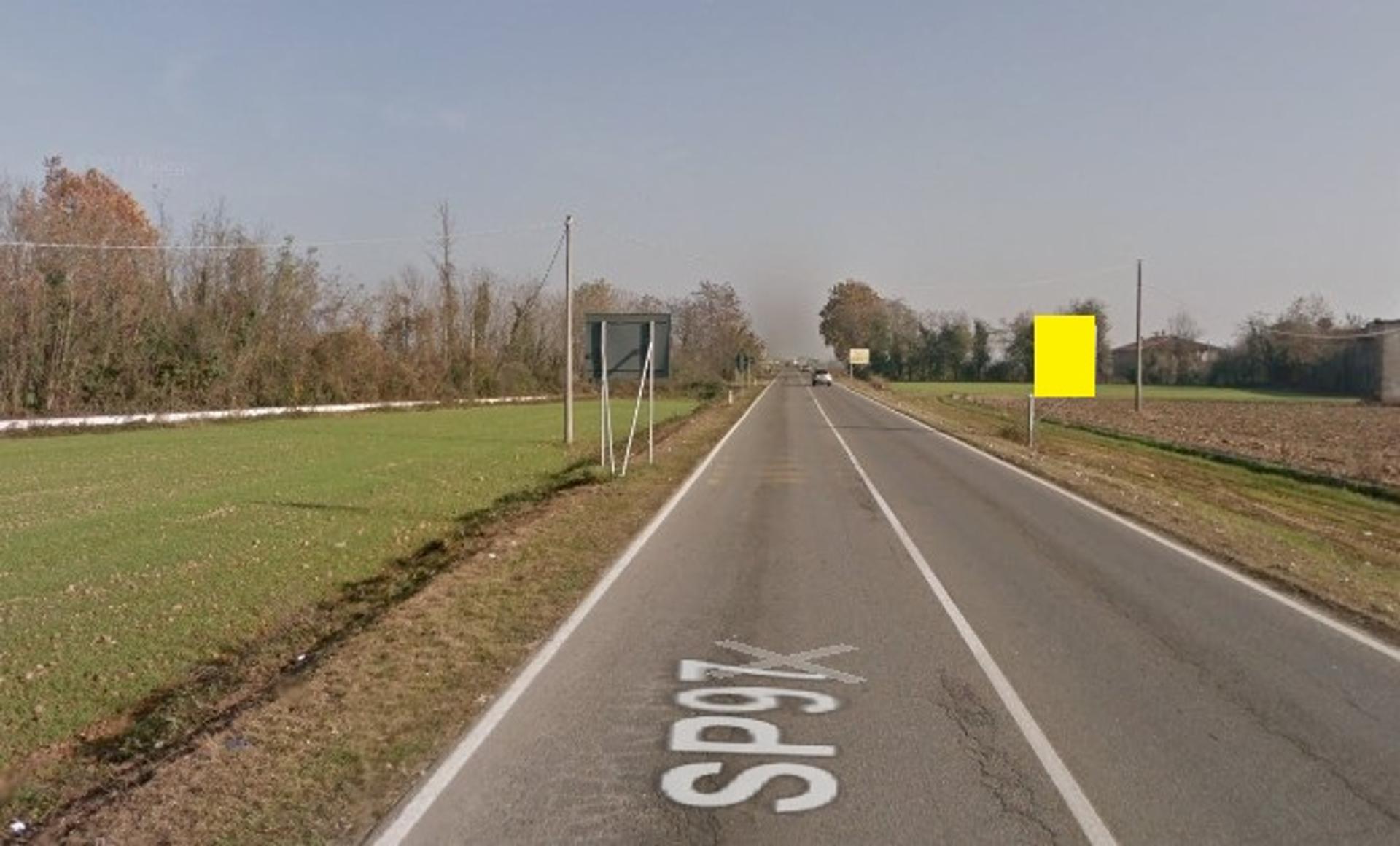 Impianto CARTELLONISTICA a Mornico al Serio, in zona Esso