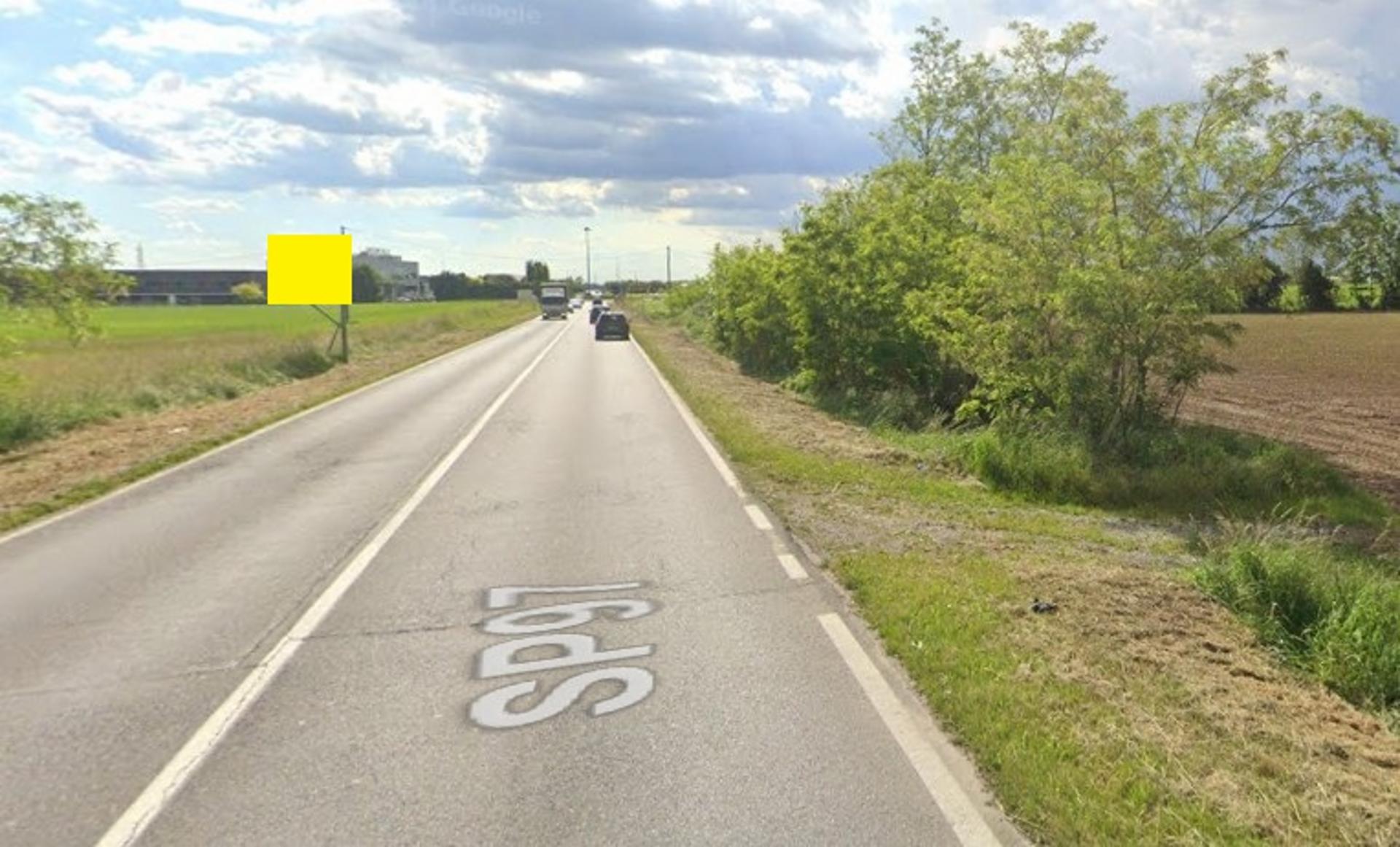 Impianto CARTELLONISTICA a Mornico al Serio, in zona Esso