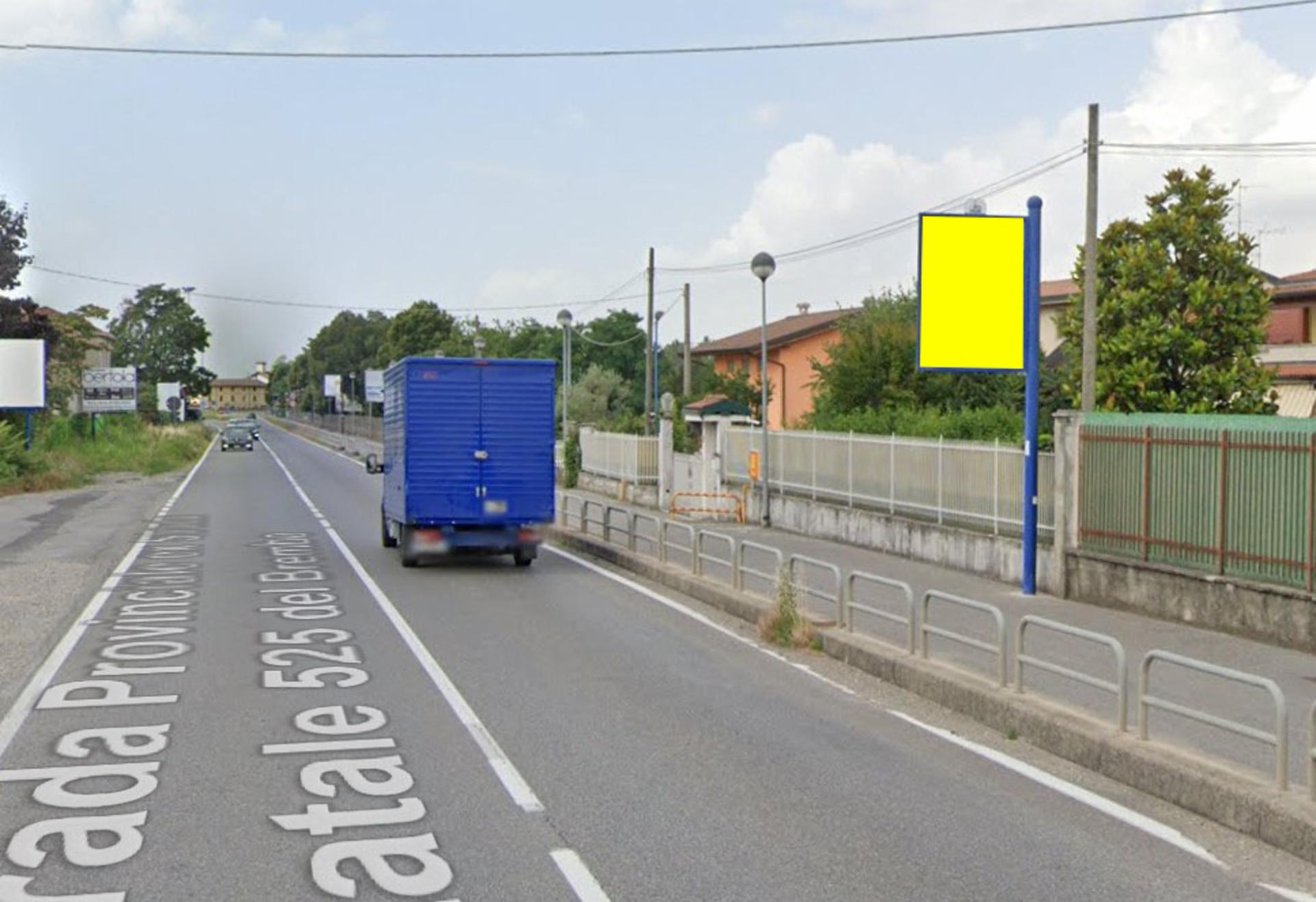 Impianto a S.P. 525 Km. 13+957/dx  Pontirolo Nuovo