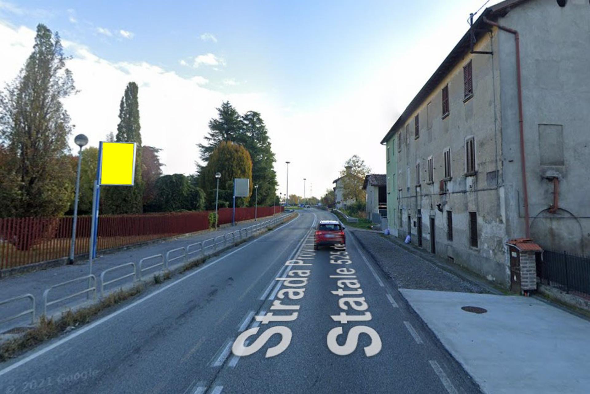 Impianto a EX S.S. 525 Km. 14+628/dx  Pontirolo Nuovo