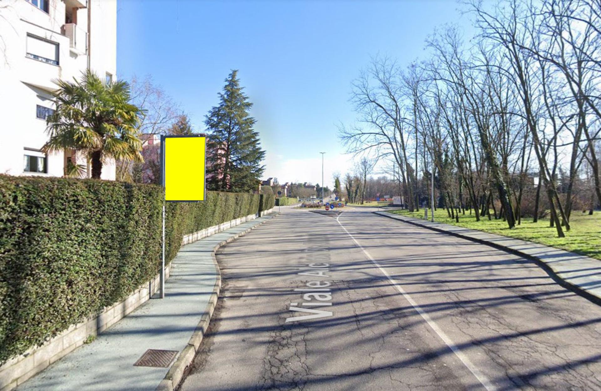 Impianto CARTELLONISTICA a Rescaldina, in zona Monumento alle Foibe