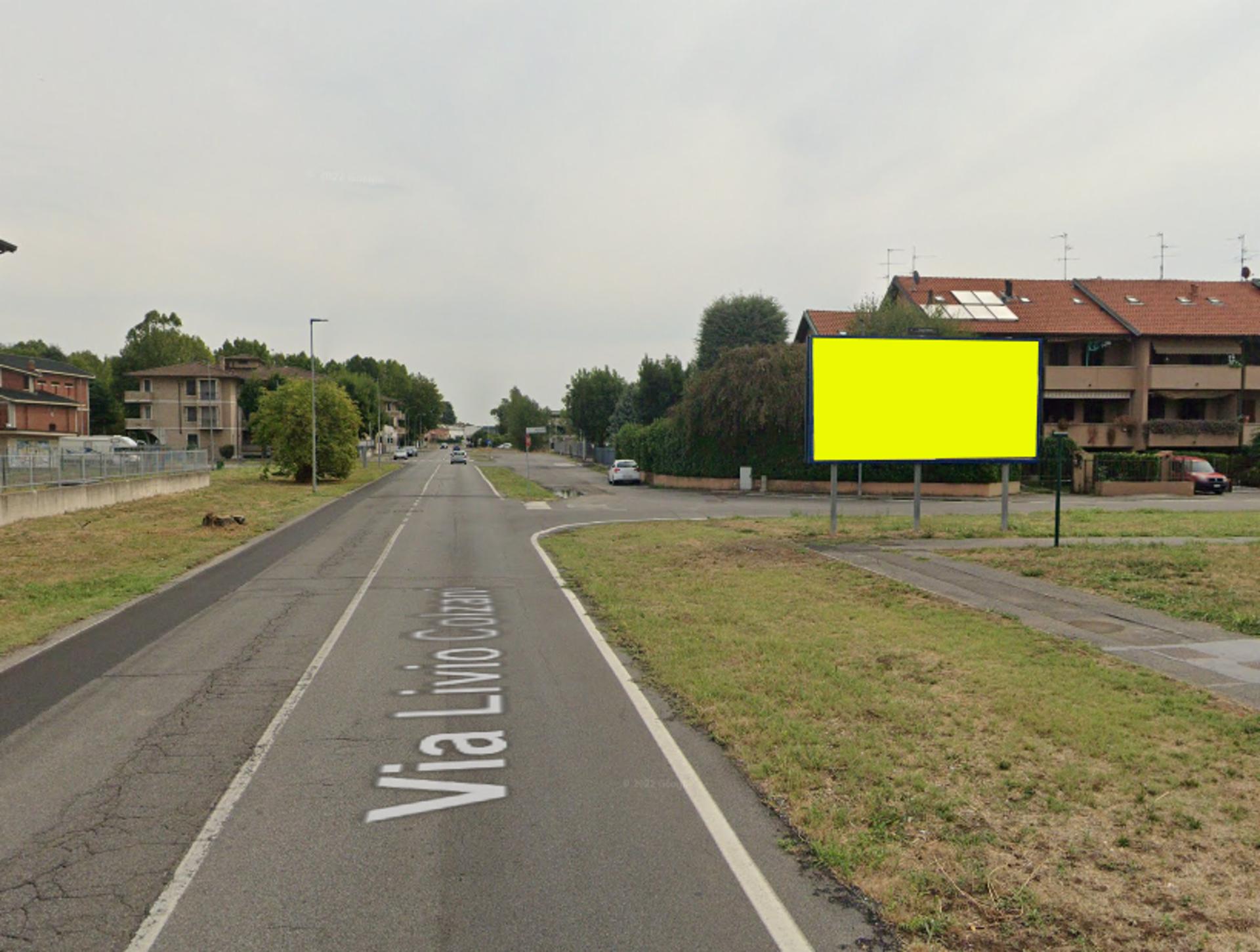 Impianto a Via Colzani (lato da Seregno vs. Carate Brianza)  Seregno