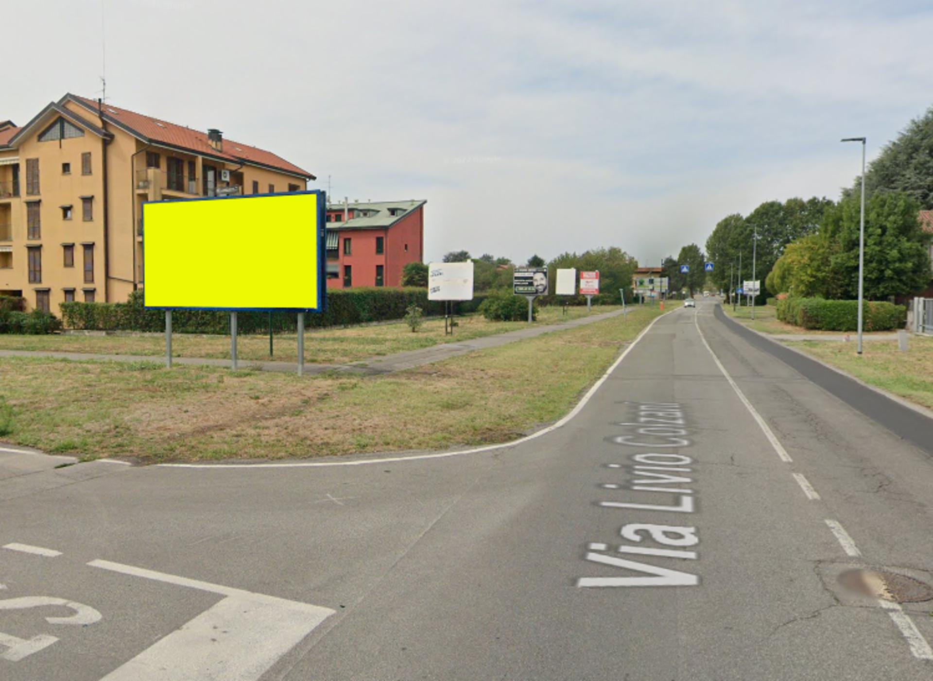 Impianto a Via Colzani (lato da Carate Brianza vs. Seregno)  Seregno