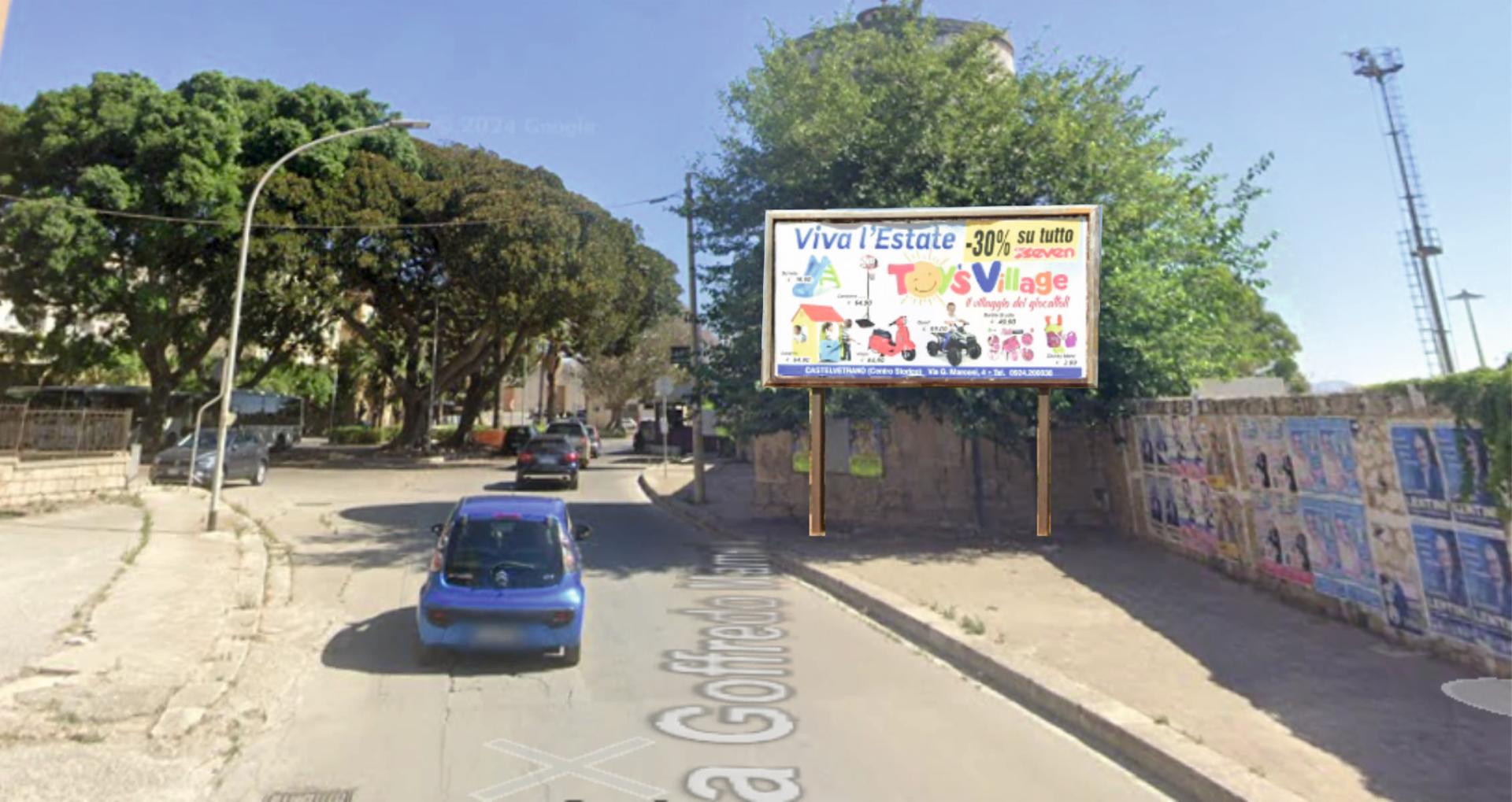 Impianto a VIA GOFFREDO MAMELI Muro Stazione Castelvetrano