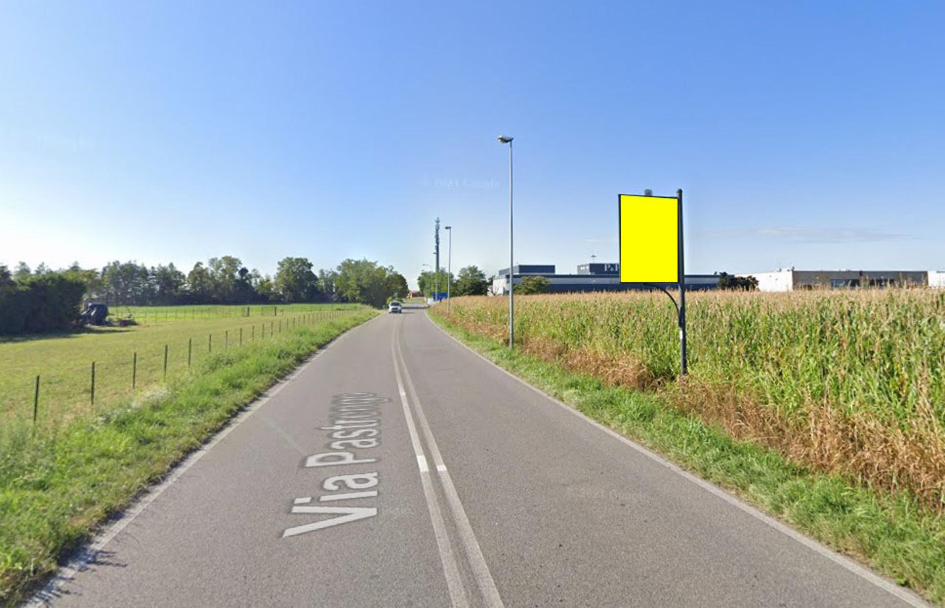 Impianto CARTELLONISTICA a Seriate, in zona Brusaporto - via seriate (bù)