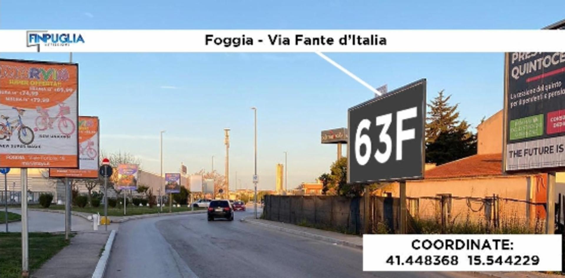 Impianto 6 X 3 a Foggia, in zona Chateau d'Ax