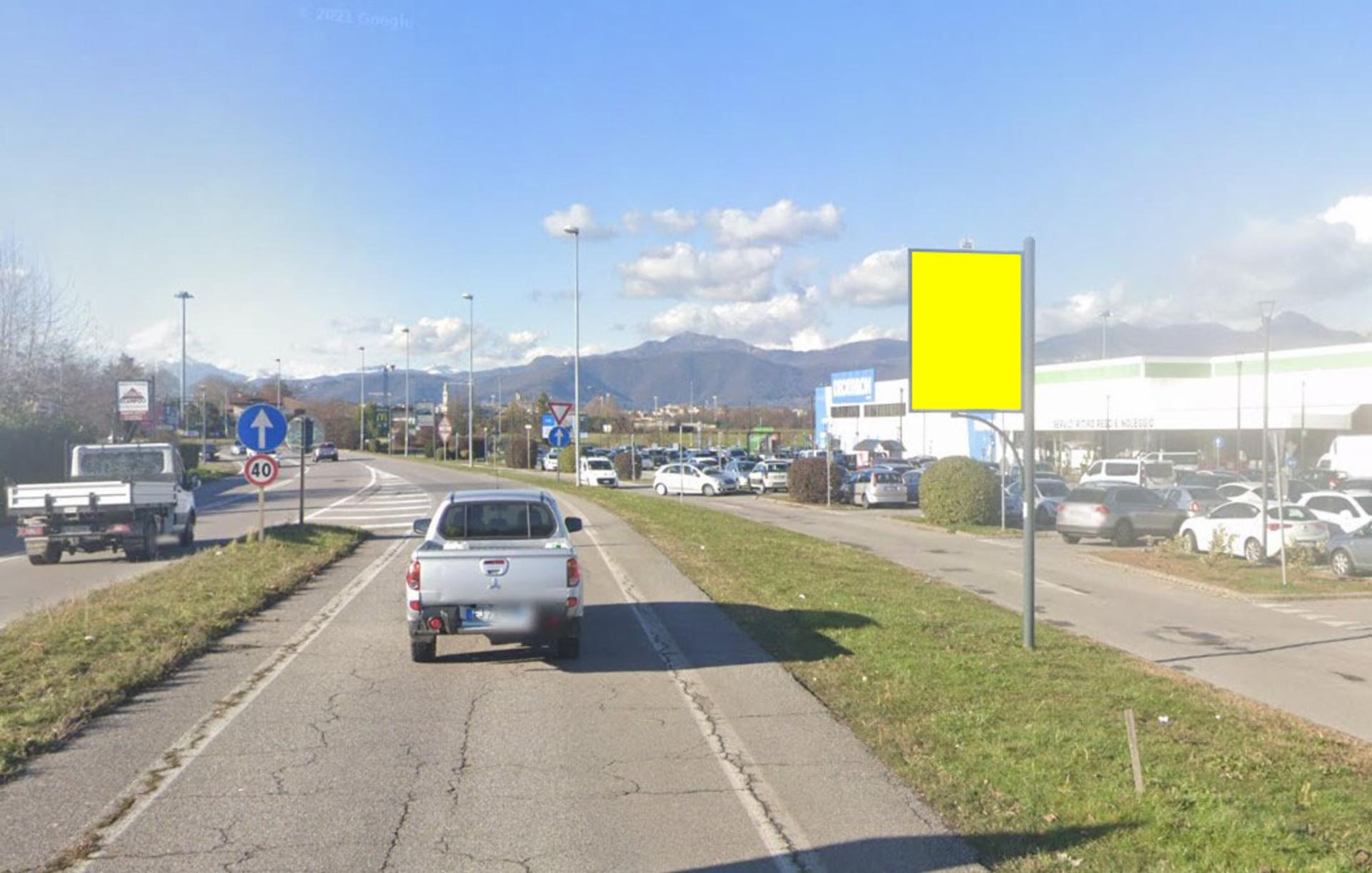 Impianto CARTELLONISTICA a Seriate, in zona Mex Shaan