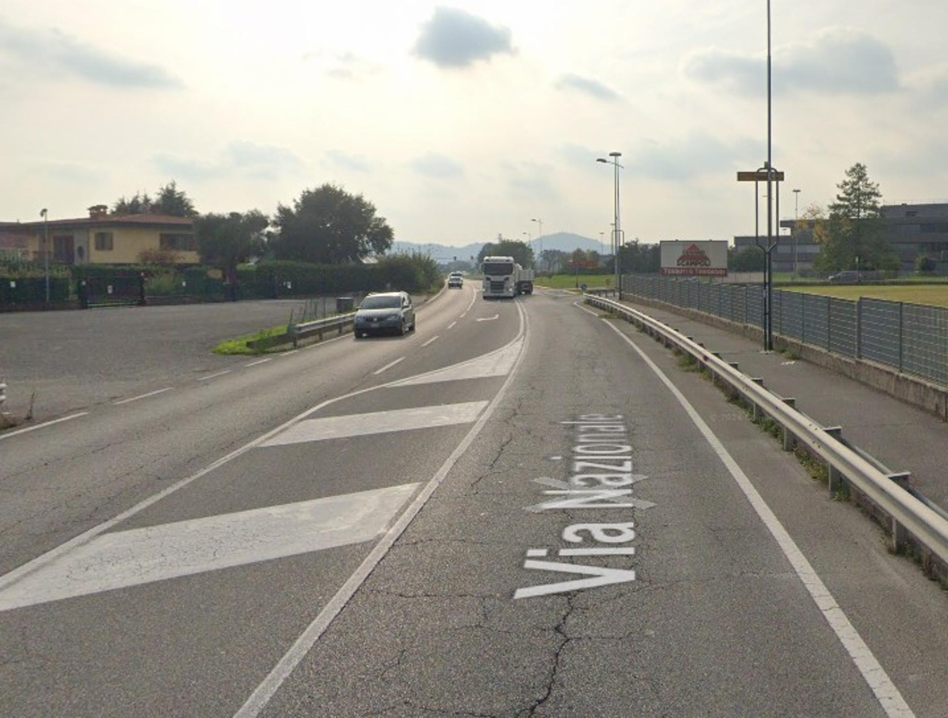 Impianto FRECCE / PREINSEGNE a Cenate Sotto, in zona McDonald's