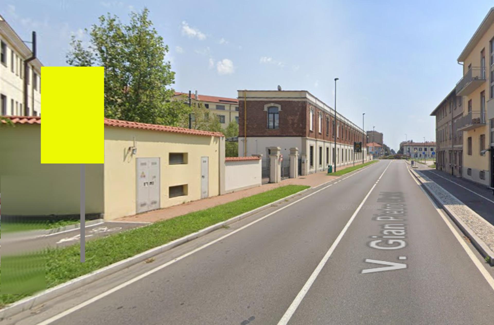 Impianto CARTELLONISTICA a Gerenzano, in zona Scuola primaria Giampiero Clerici